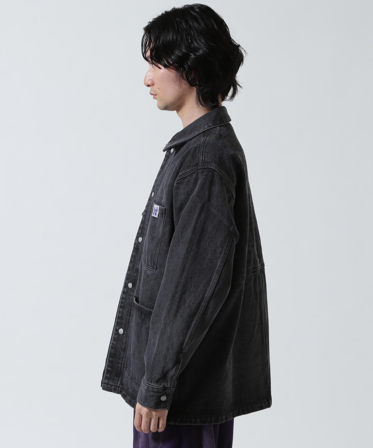 Needles ブラック カバーオール M NEEDLES（ニードルズ）Coverall（カバーオール）