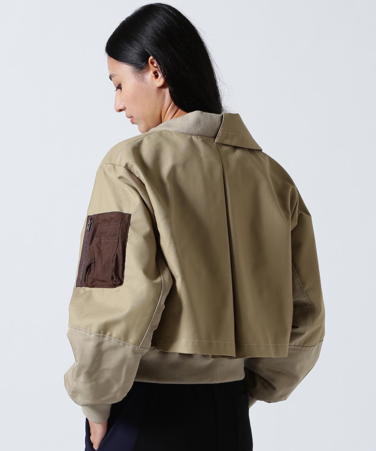 AULA AILA（アウラ アイラ）別注トレンチMA-1 | B'2nd（ビーセカンド