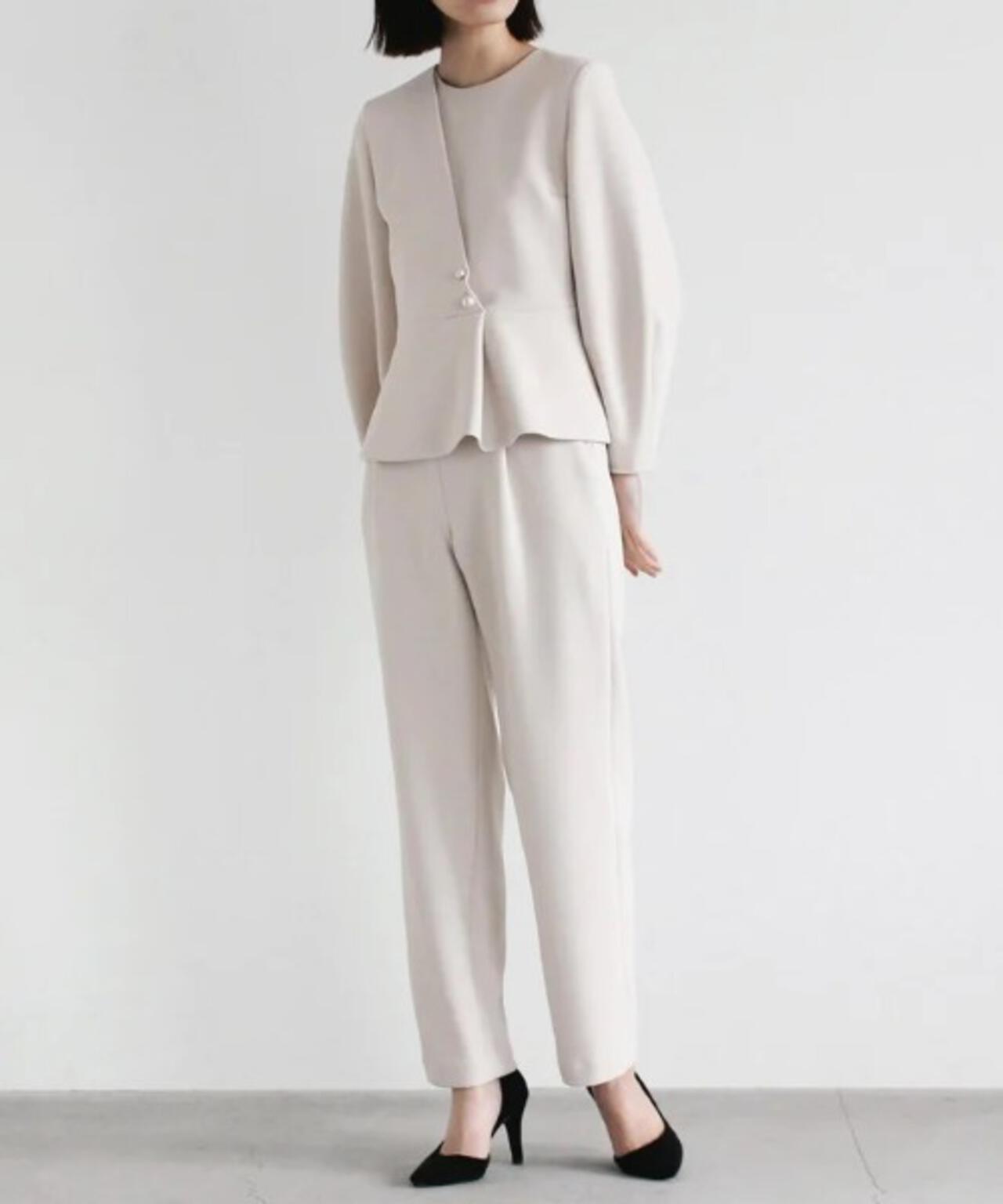 kaene(カエン) ハイストレッチパンツ/008222/フォーマル