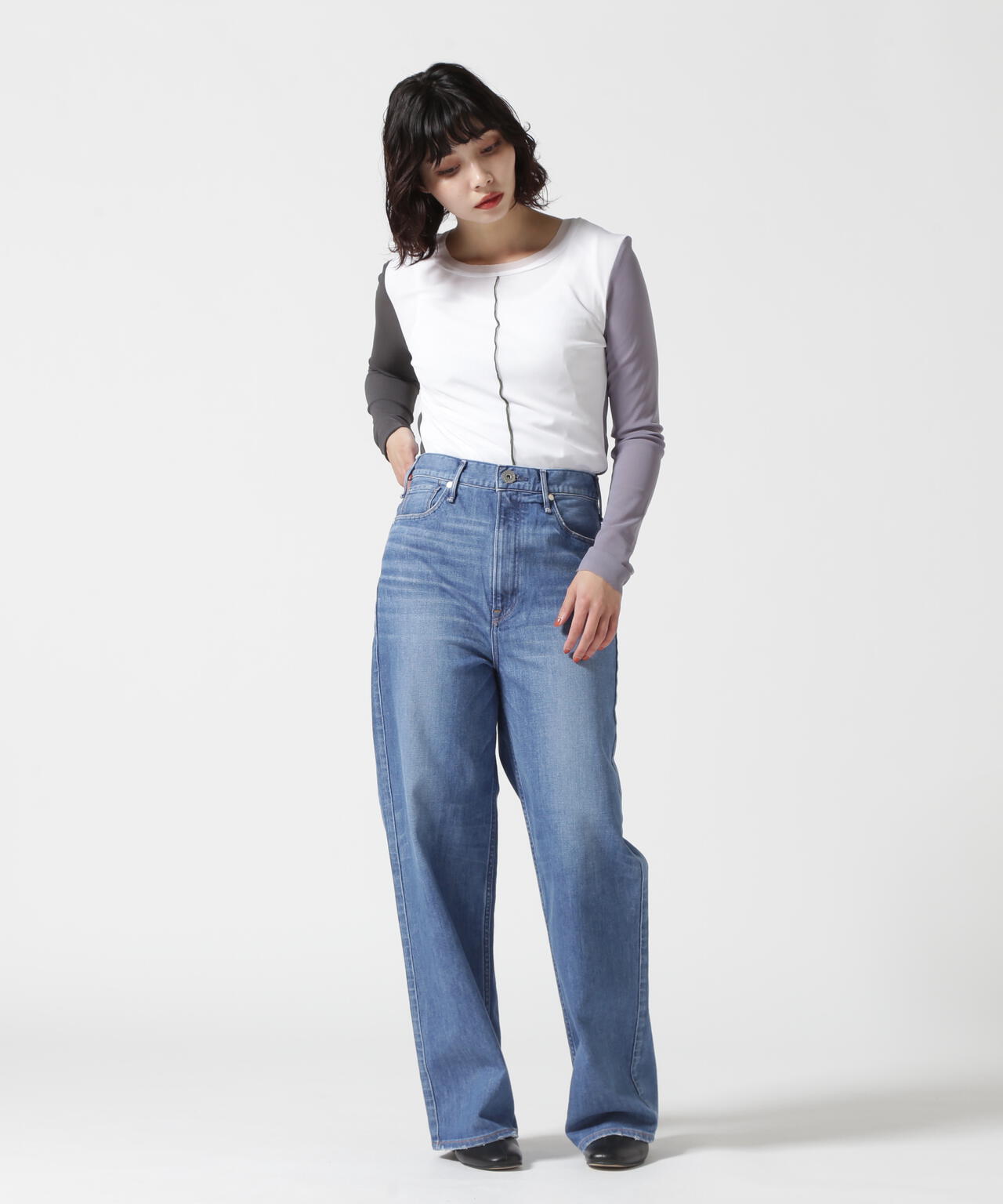 upper hights（アッパーハイツ）THE NIECE/ハイライズストレート | B