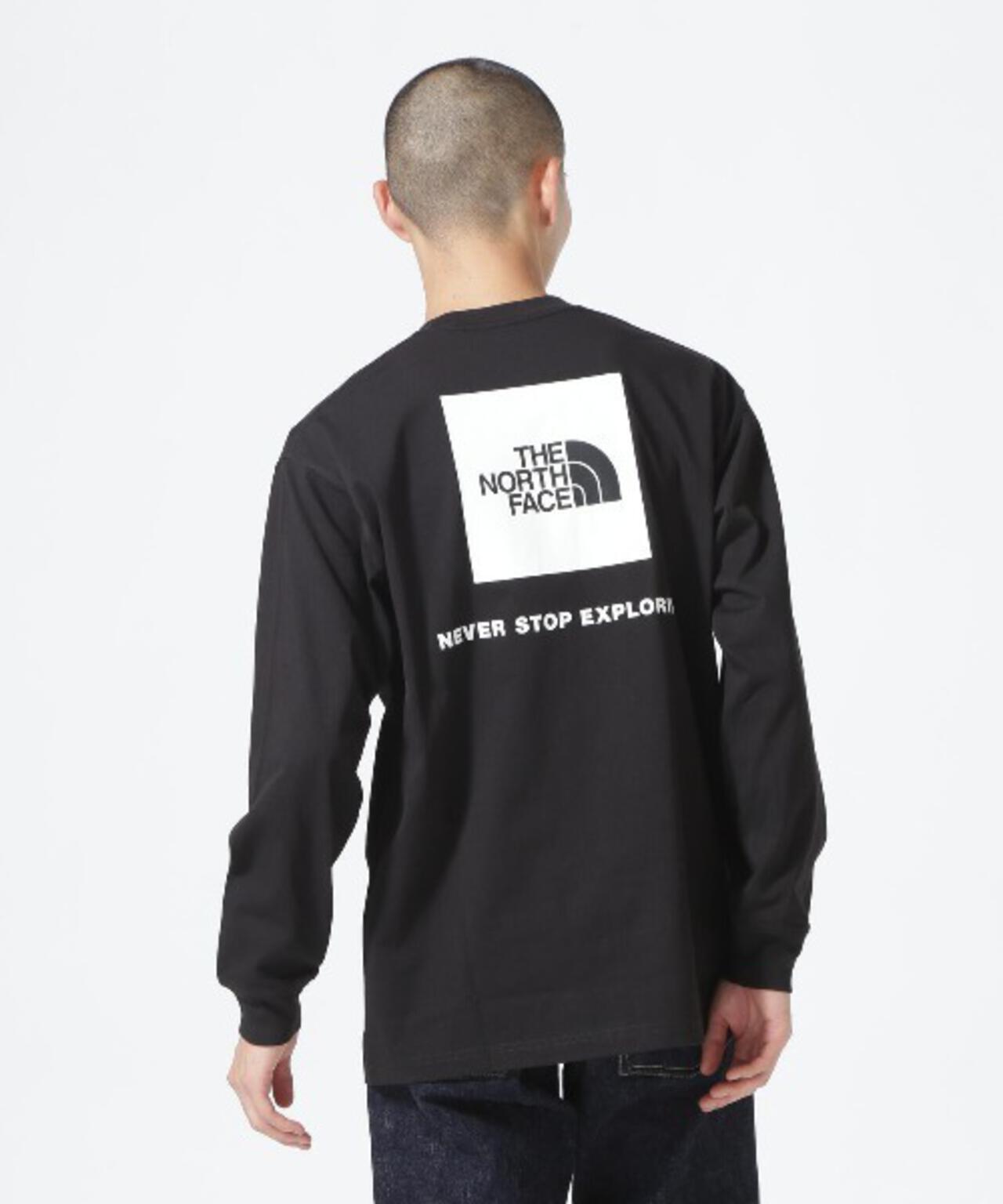 THE NORTH FACE/ザ・ノース・フェイス　L/S Back Square Logo Tee