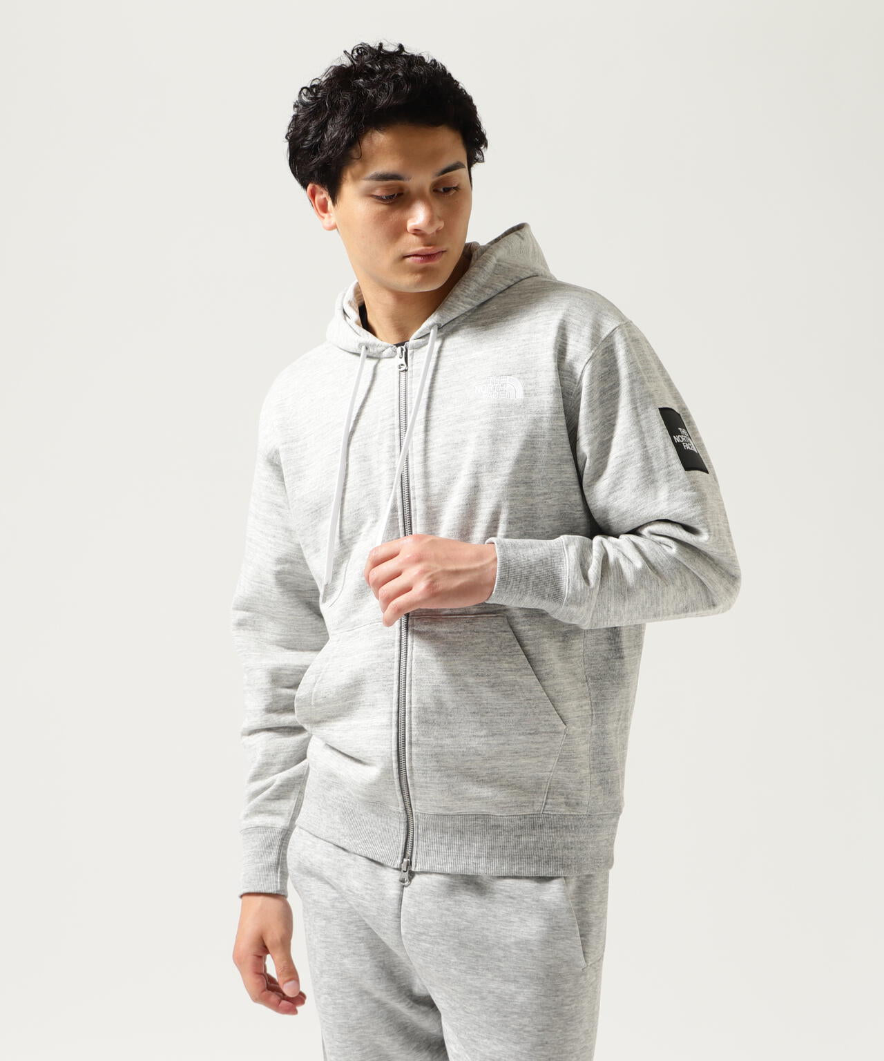 THE NORTH FACE (ザ・ノース・フェイス)スクエアロゴフルジップ