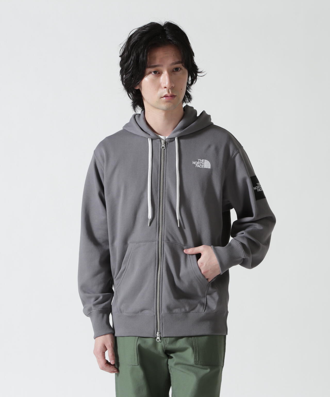 THE NORTH FACE スクエアロゴフルジップ NT12335 THE NORTH FACE（ザ ノースフェイス） 【正規取扱店】THE NORTH FACE