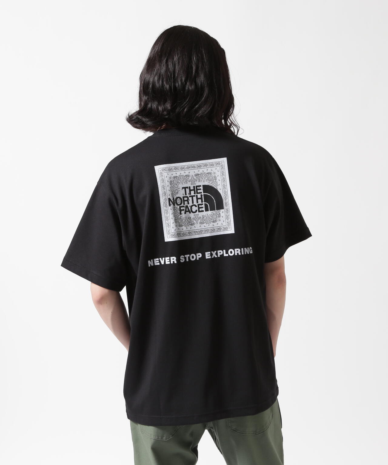 THE NORTH FACE / S/S Bandana Square logo Tee | B'2nd（ビーセカンド