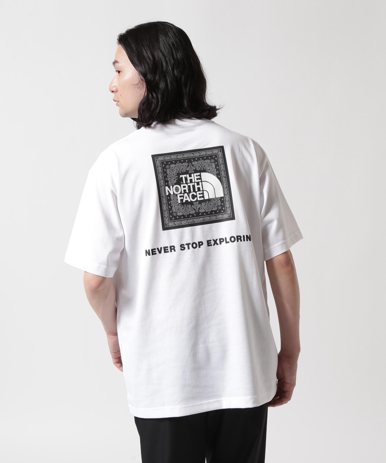 THE NORTH FACE / S/S Bandana Square logo Tee | B'2nd（ビーセカンド