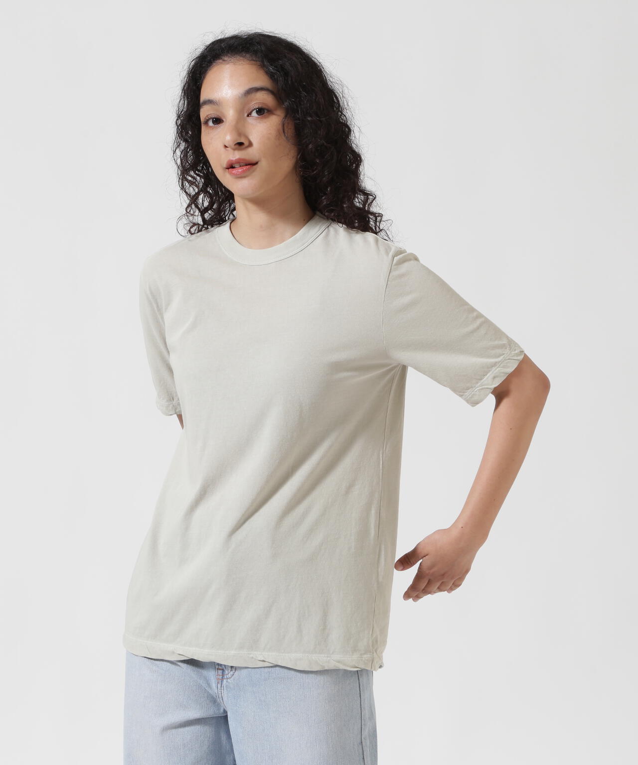 ATON (エイトン) FRESCA SINGLE JERSEY/SATNDARD T-SHIRT | B'2nd