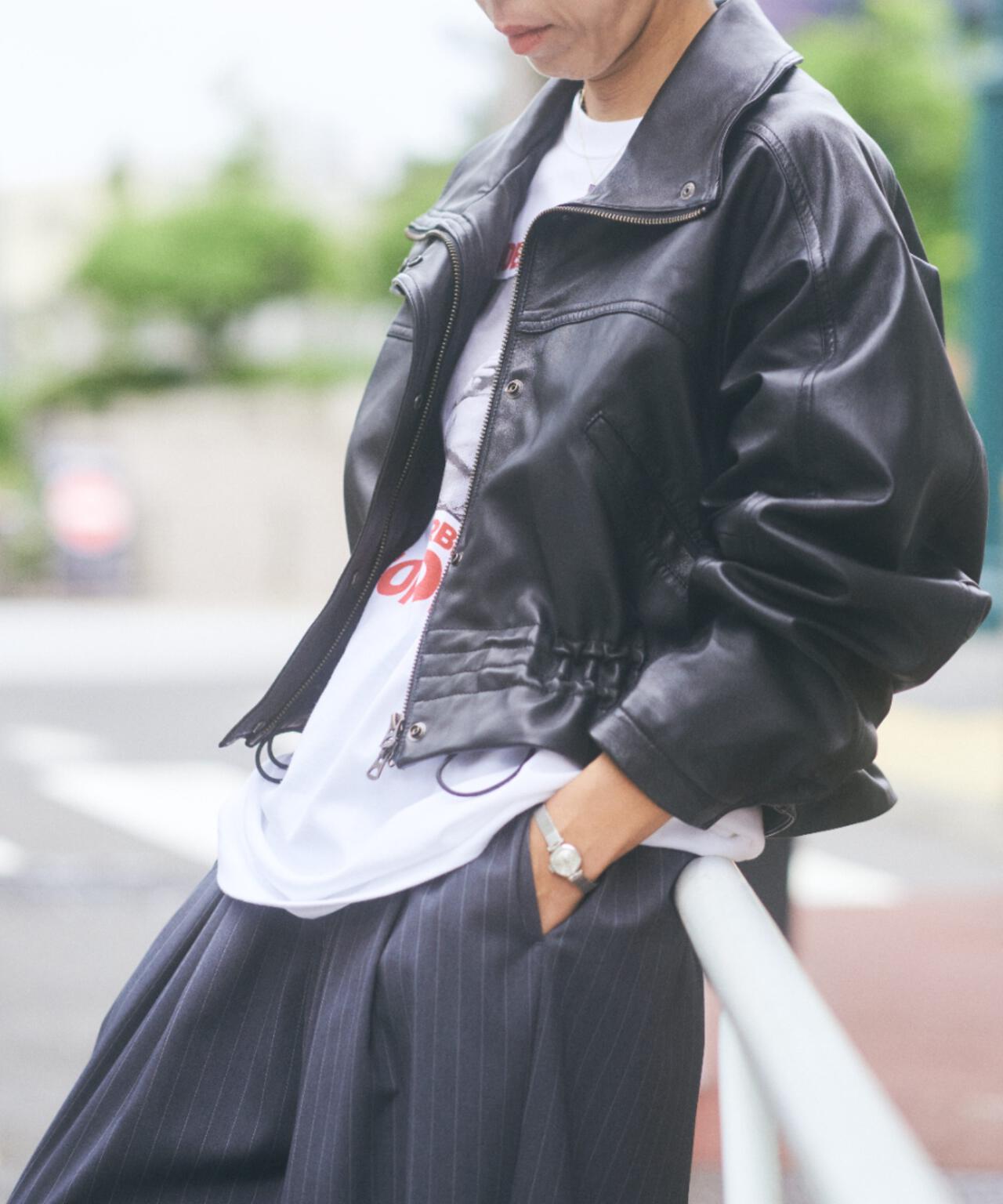 NCB neat caprice brand(エヌシービーニートカプリスブランド) WOMENS SHEEP STAND JACKET