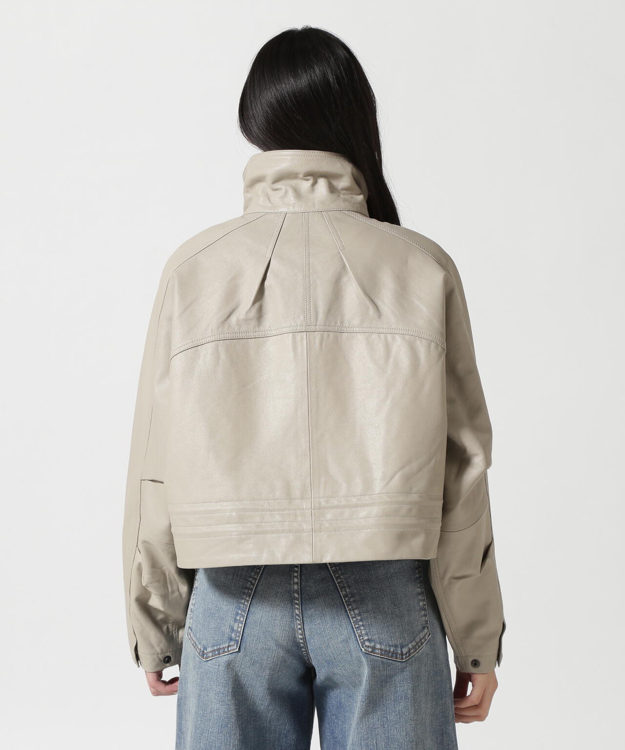 NCB neat caprice brand(エヌシービーニートカプリスブランド) WOMENS SHEEP STAND JACKET