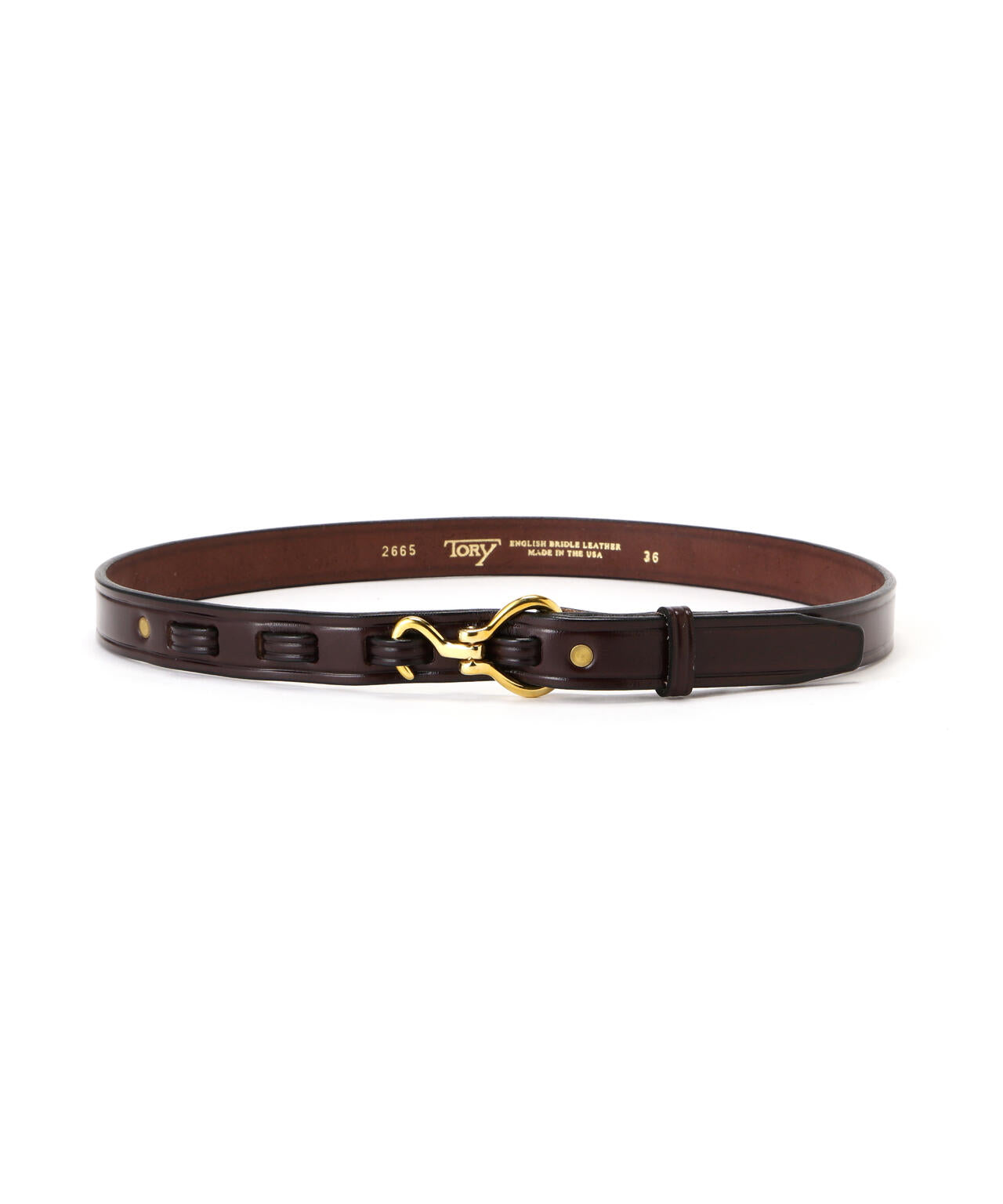 TORY LEATHER(トリーレザー)Brass Mini Hoof Pick Belt