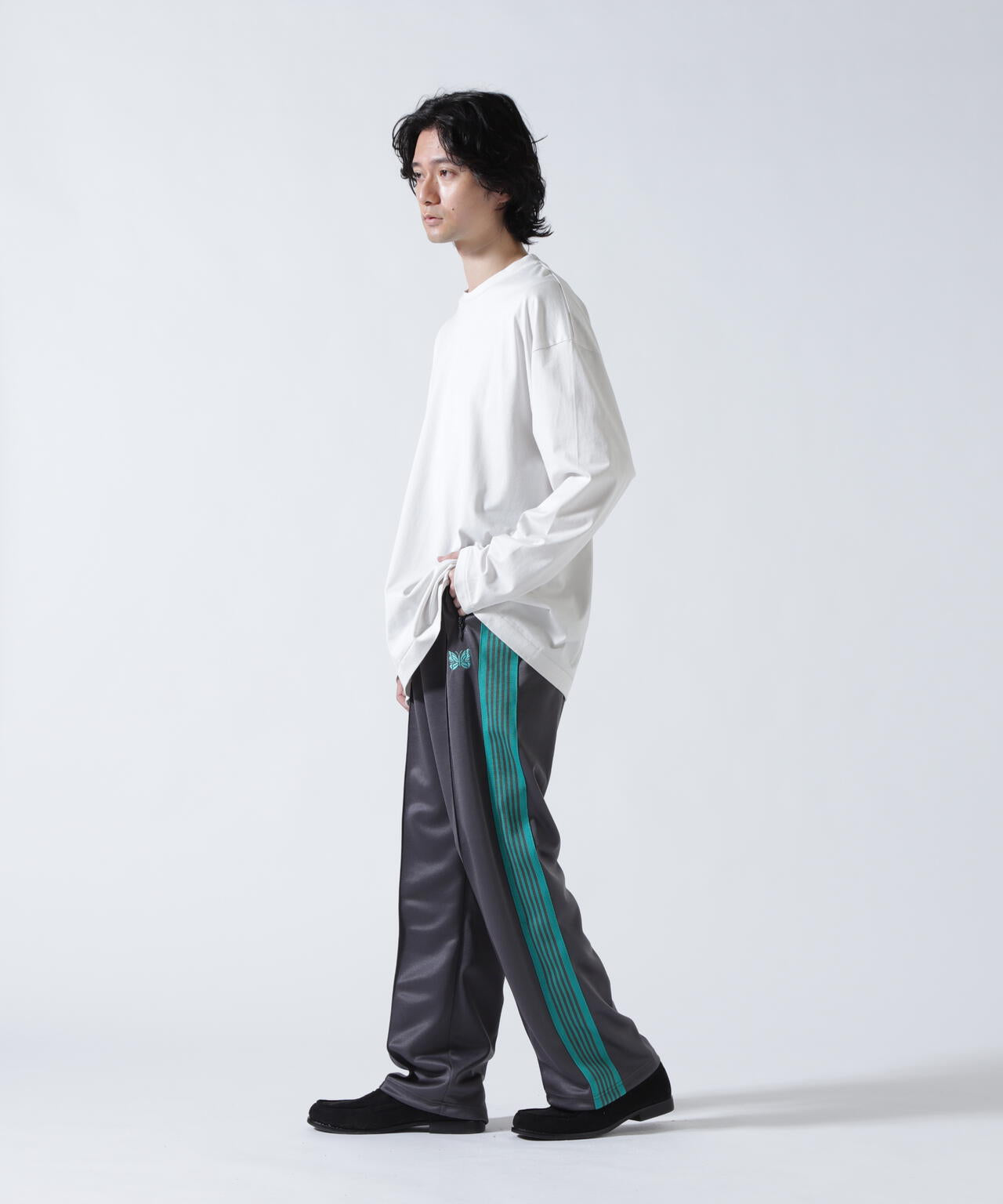NEEDLES / ニードルズ【B'2nd EXCLUSIVE】Track Pant - Poly Smooth