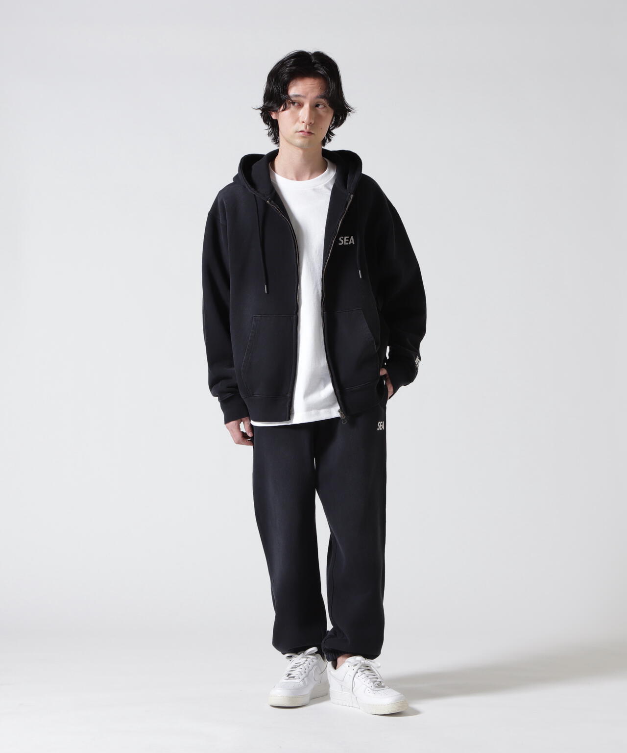 WIND AND SEA（ウィンダンシー）SULFUR DYEING LOGO SWEATPANT | B'2nd