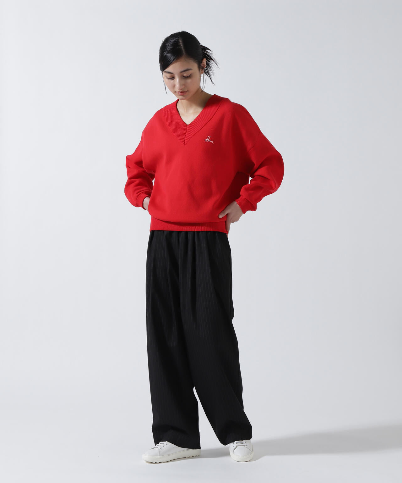 DROIT BELLO（ドロイトベロ）ストライプパンツ