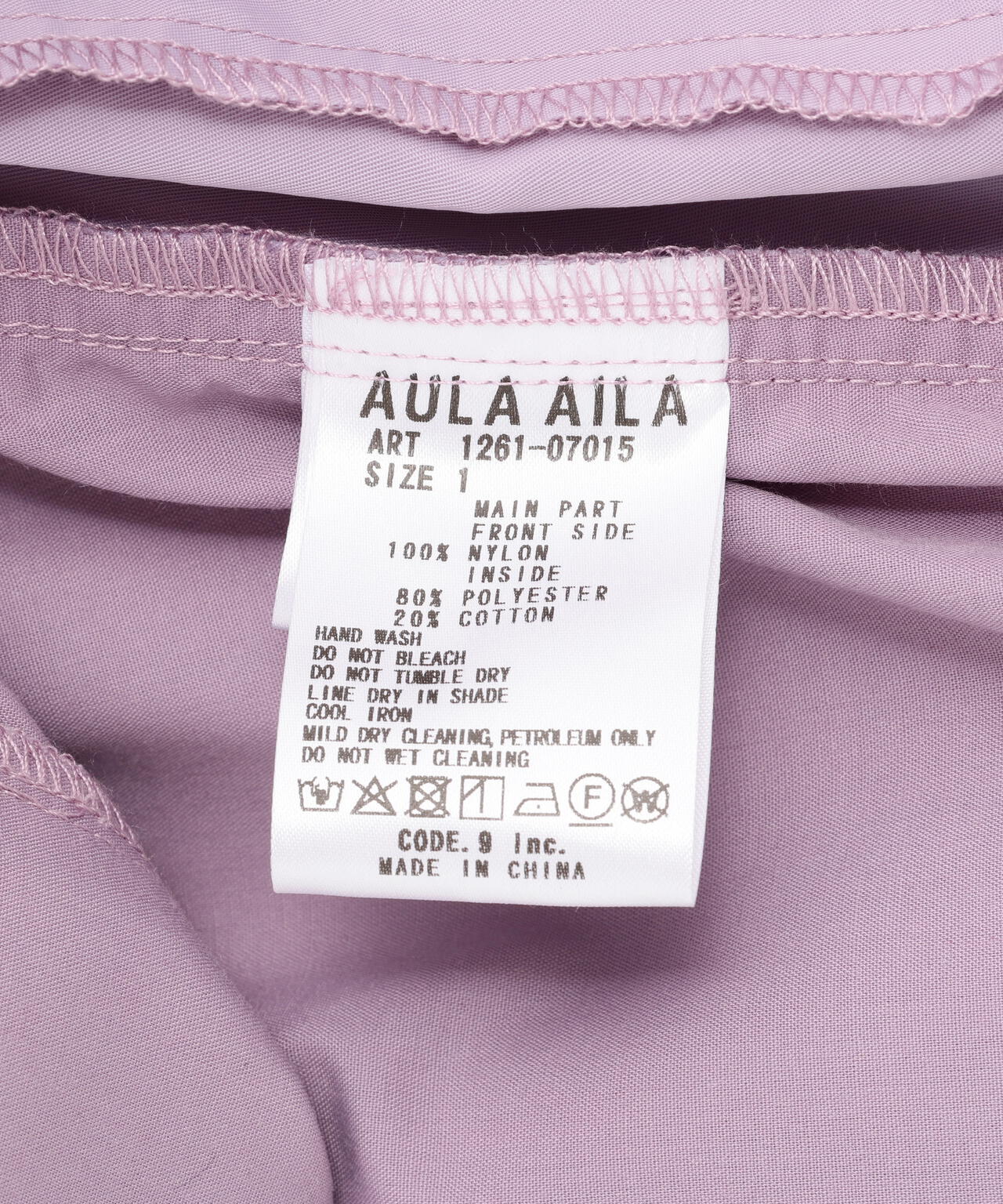 AULA AILA（アウラ アイラ）別注 WIDEPANTS