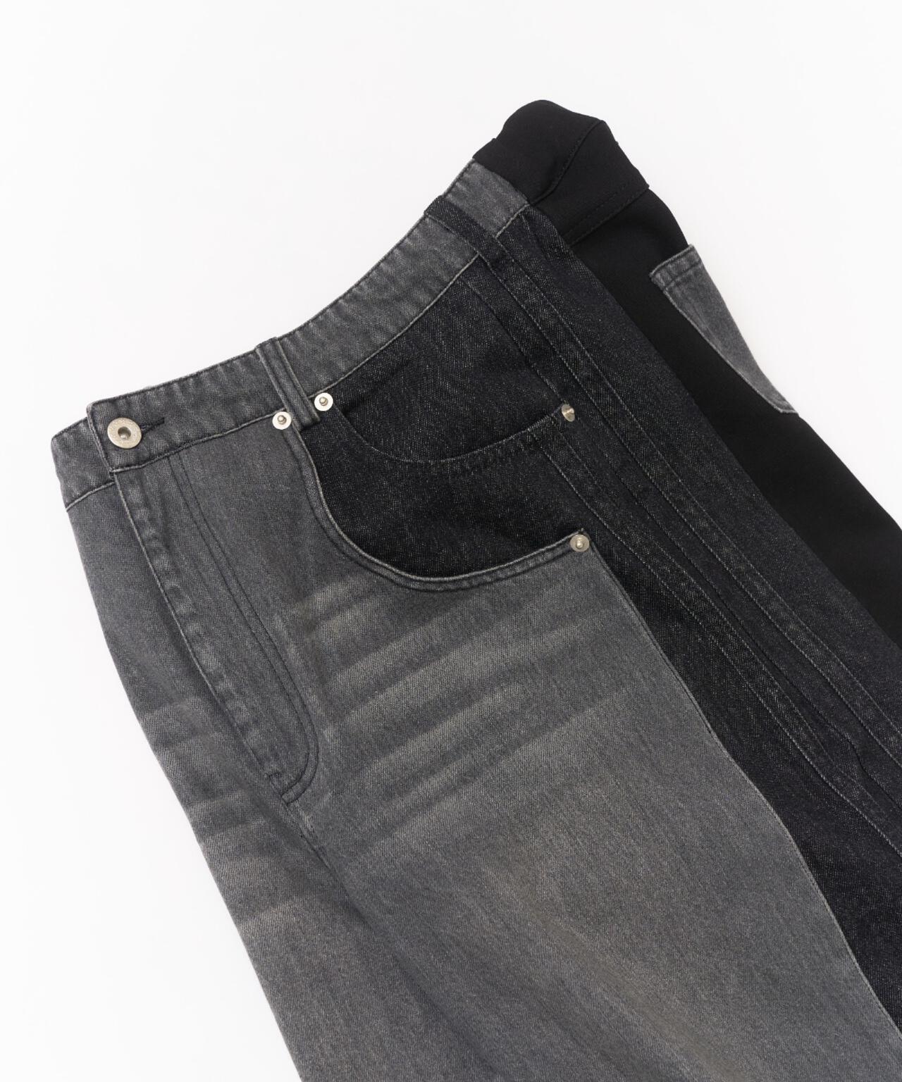 AULA AILA（アウラ アイラ）別注コクーンシルエットデニムパンツ