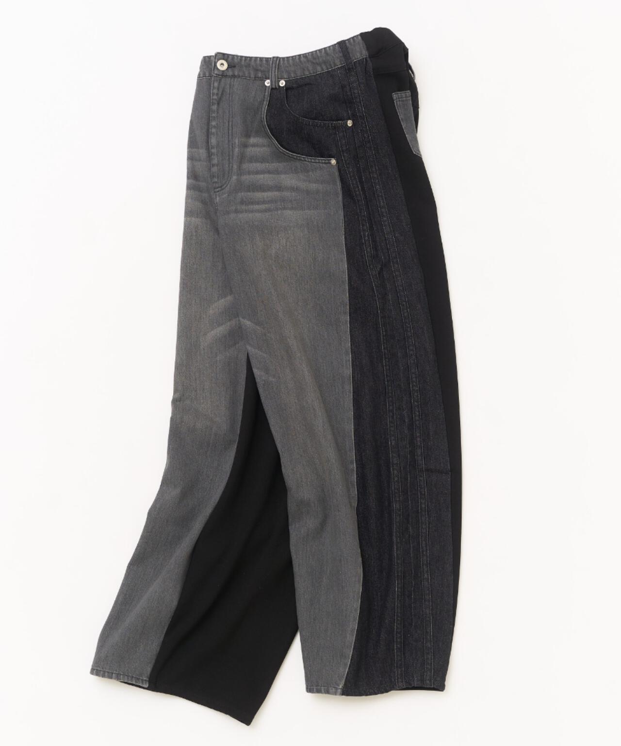 AULA AILA（アウラ アイラ）別注コクーンシルエットデニムパンツ