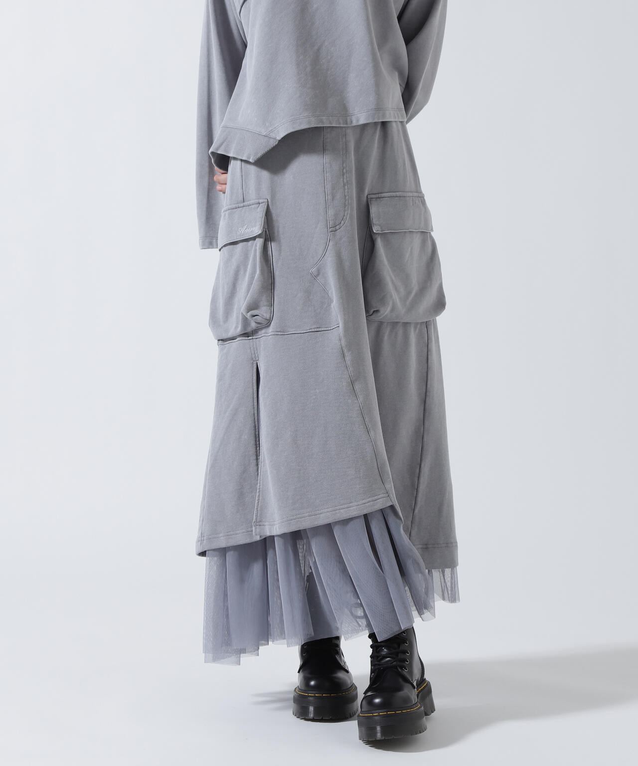 AVIREXxAULA AILA（アヴィレックスxアウラ）チュールコンビスカート