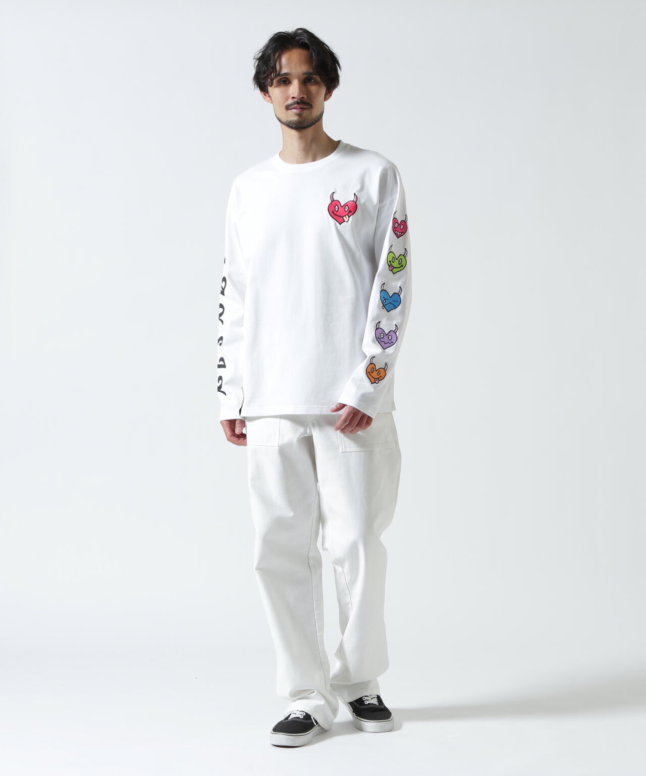maxsix(マックスシックス）HEART SLEEVES L/S TEE | B'2nd（ビー