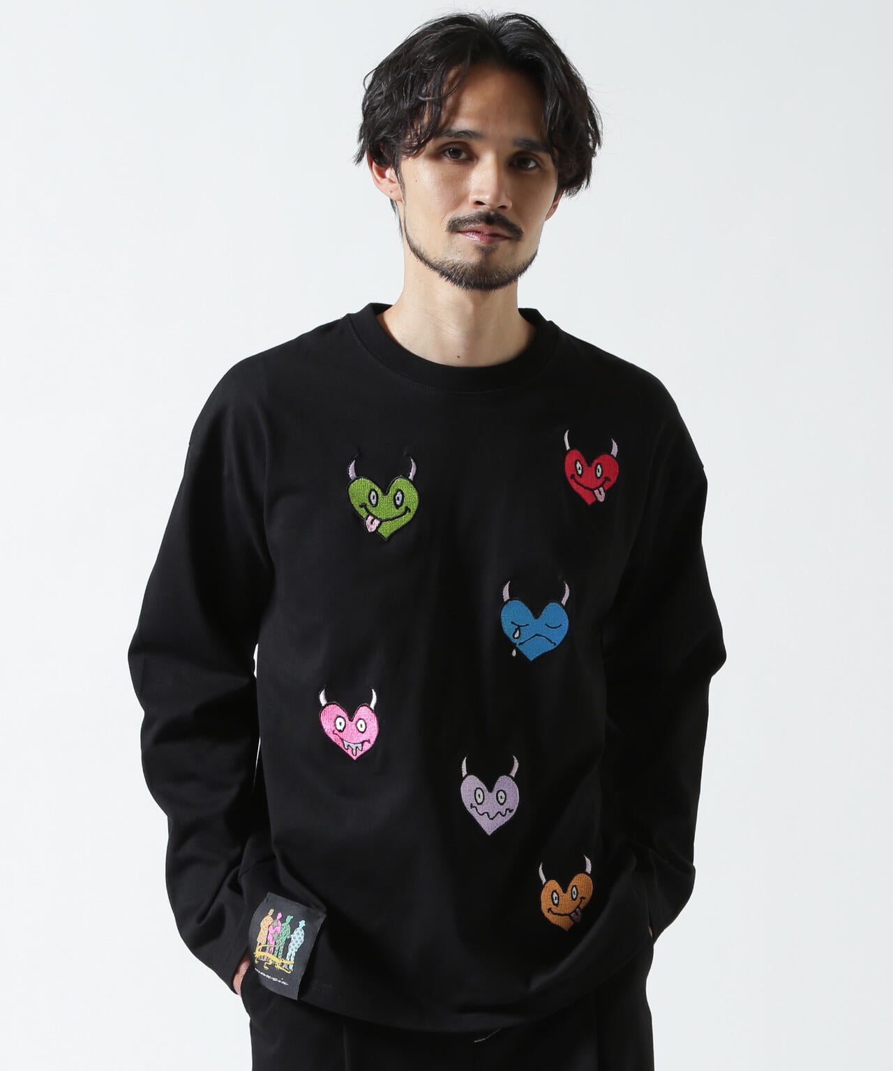 maxsix(マックスシックス）MALTI HEART L/S TEE | B'2nd（ビーセカンド