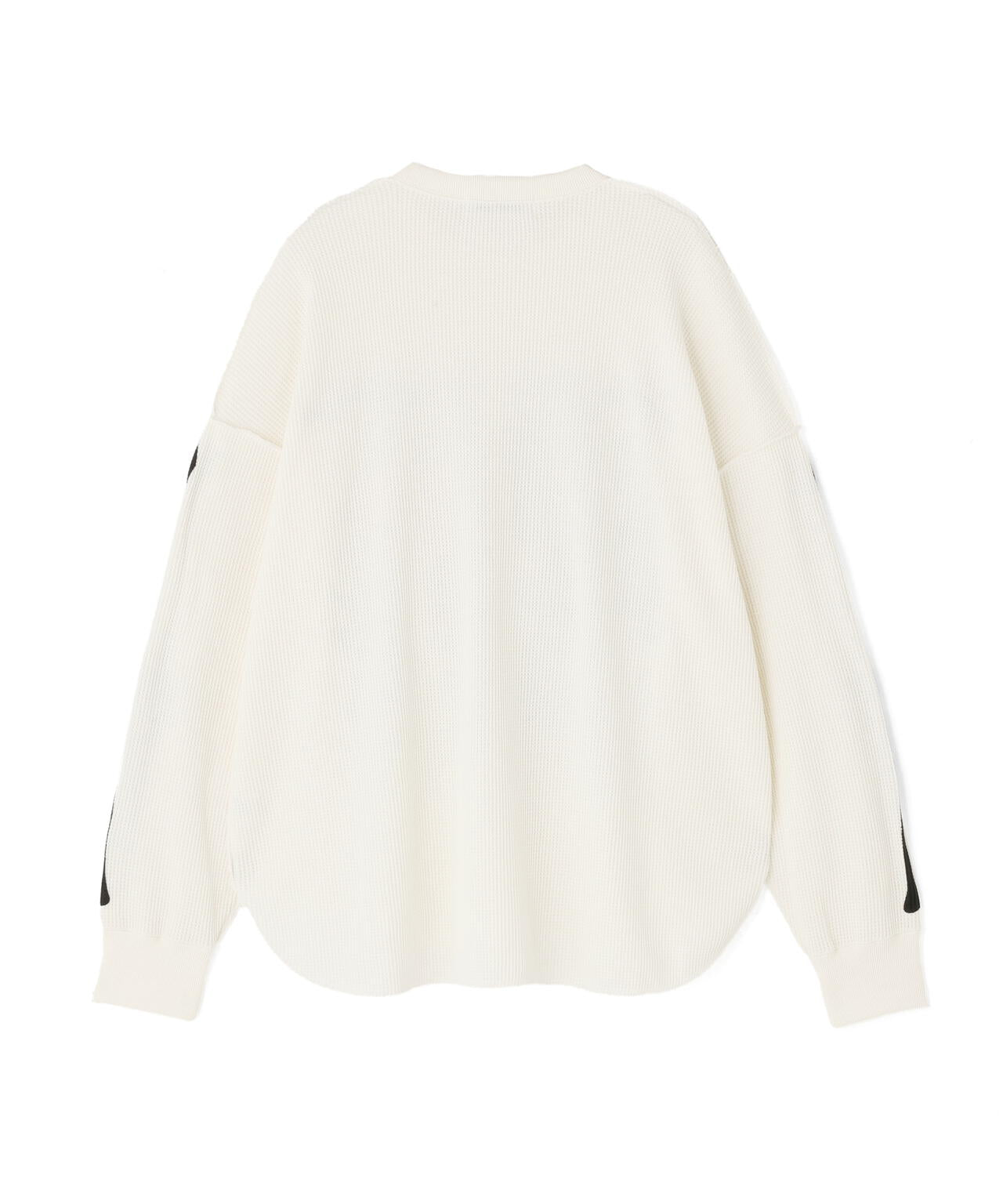DISCOVERED(ディスカバード) 別注BONE WAFFLE LONG SLEEVE TEE