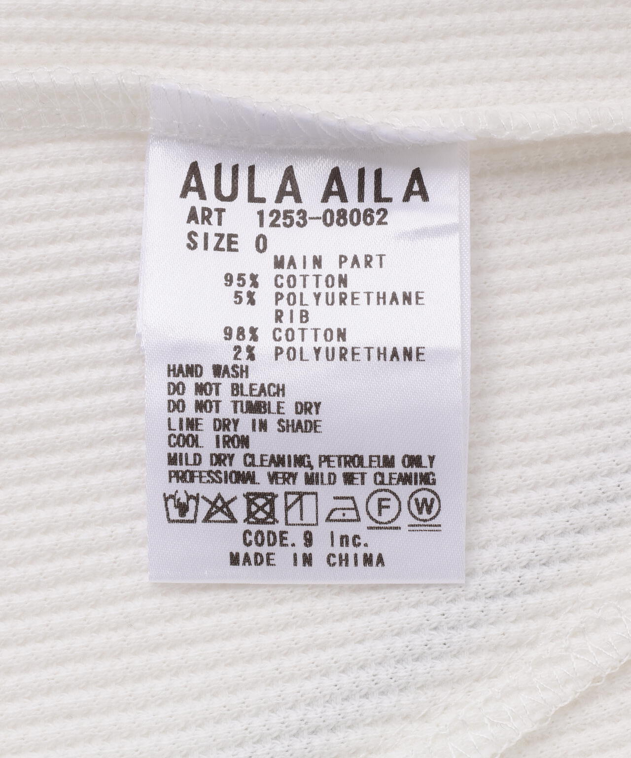 AVIREXｘAULA AILA（アヴィレックスｘアウラアイラ）サーマルニットトップス