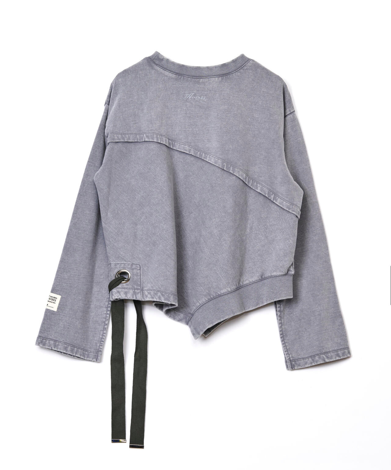 AVIREXｘAULA AILA（アヴィレックスｘアウラアイラ）アシンメトリーキリカエプルオーバー