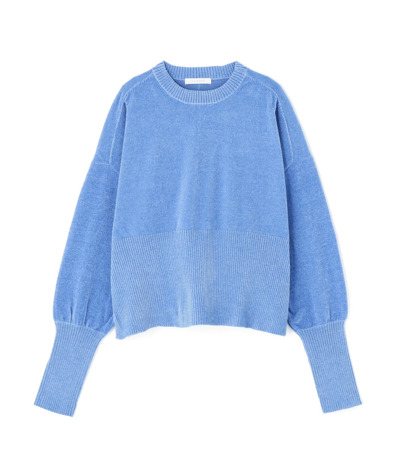 DROIT BELLO(ドロイトベロ) モールヤーンショートプルオーバー