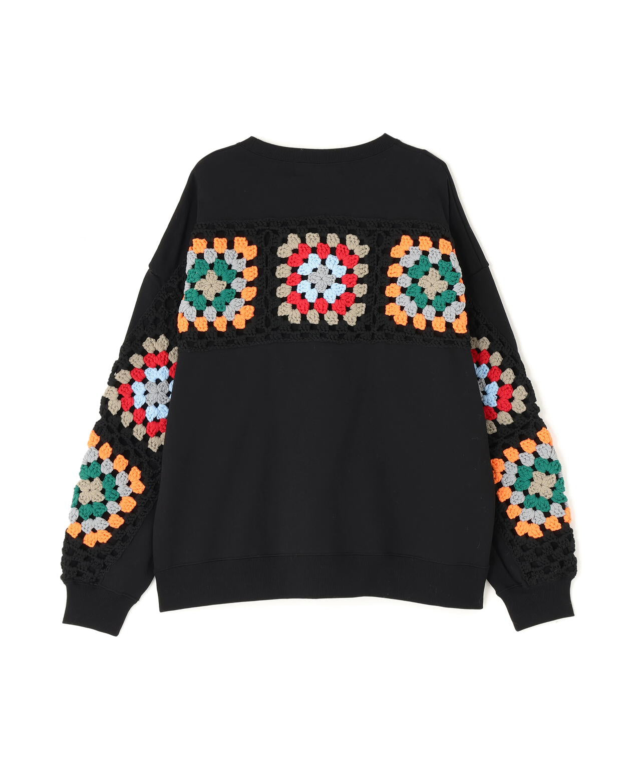 DISCOVERED(ディスカバード) 別注 CROCHET SLEEVE SWEAT WOMEN | B'2nd
