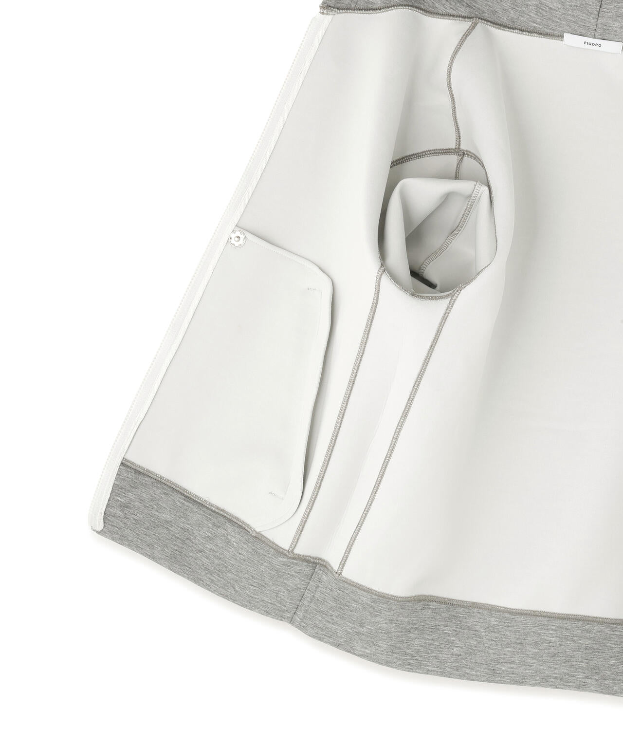 PIUORO(ピウオロ)CARDBOARD ZIP HOODIE | B'2nd（ビーセカンド