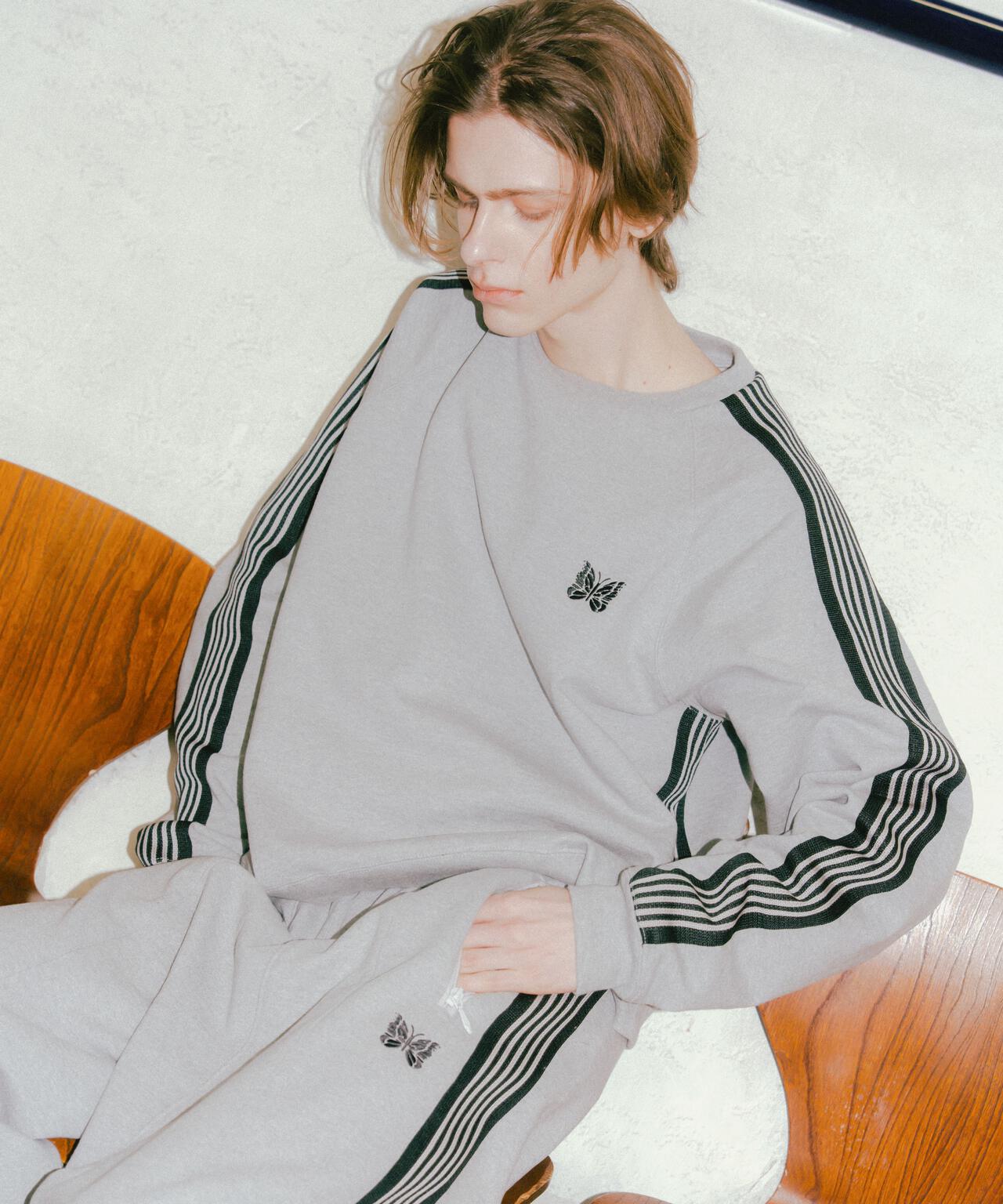 [希少] ニードルズ　NEEDLES　オールホワイト　値段交渉受付中 NEEDLES/ニードルズ/【B'2nd EXCLUSIVE】TRACK HOODIE - COTTON JERSEY