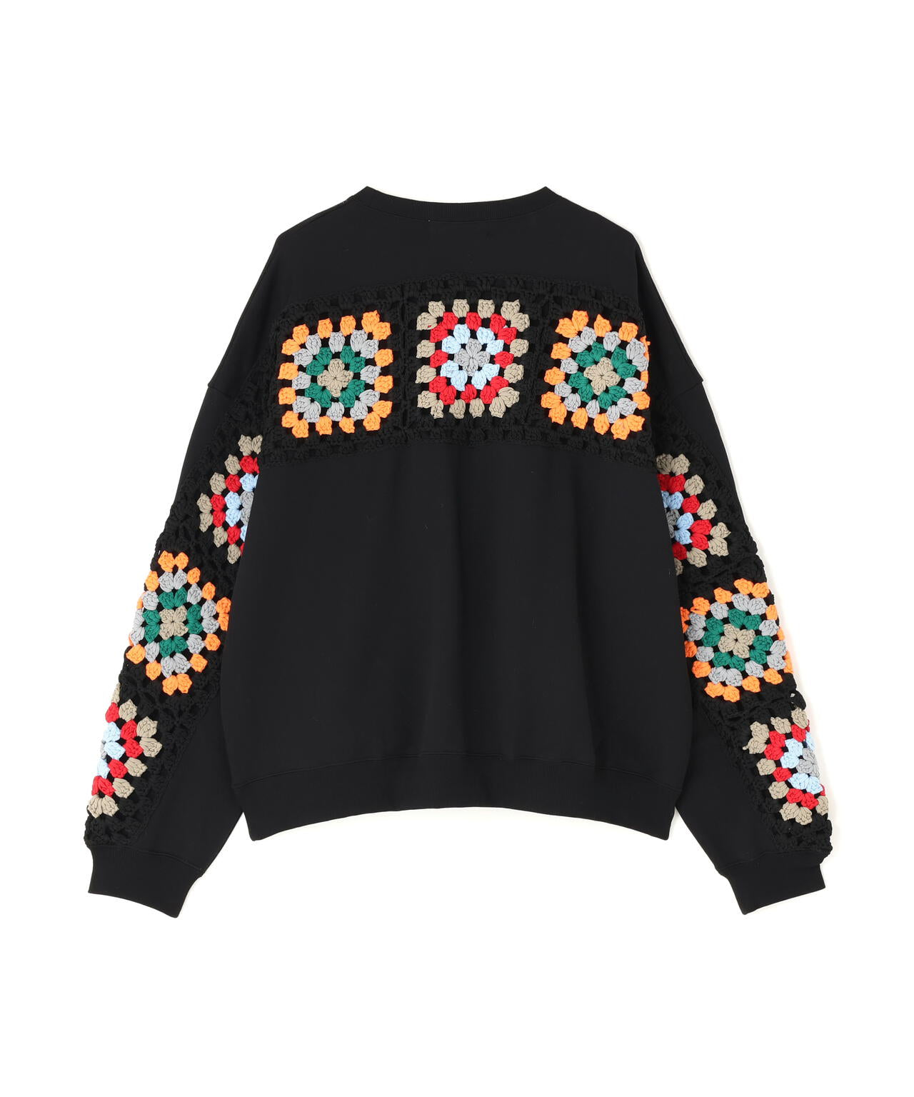 DISCOVERED(ディスカバード) 別注 CROCHET SLEEVE SWEAT | B'2nd（ビー