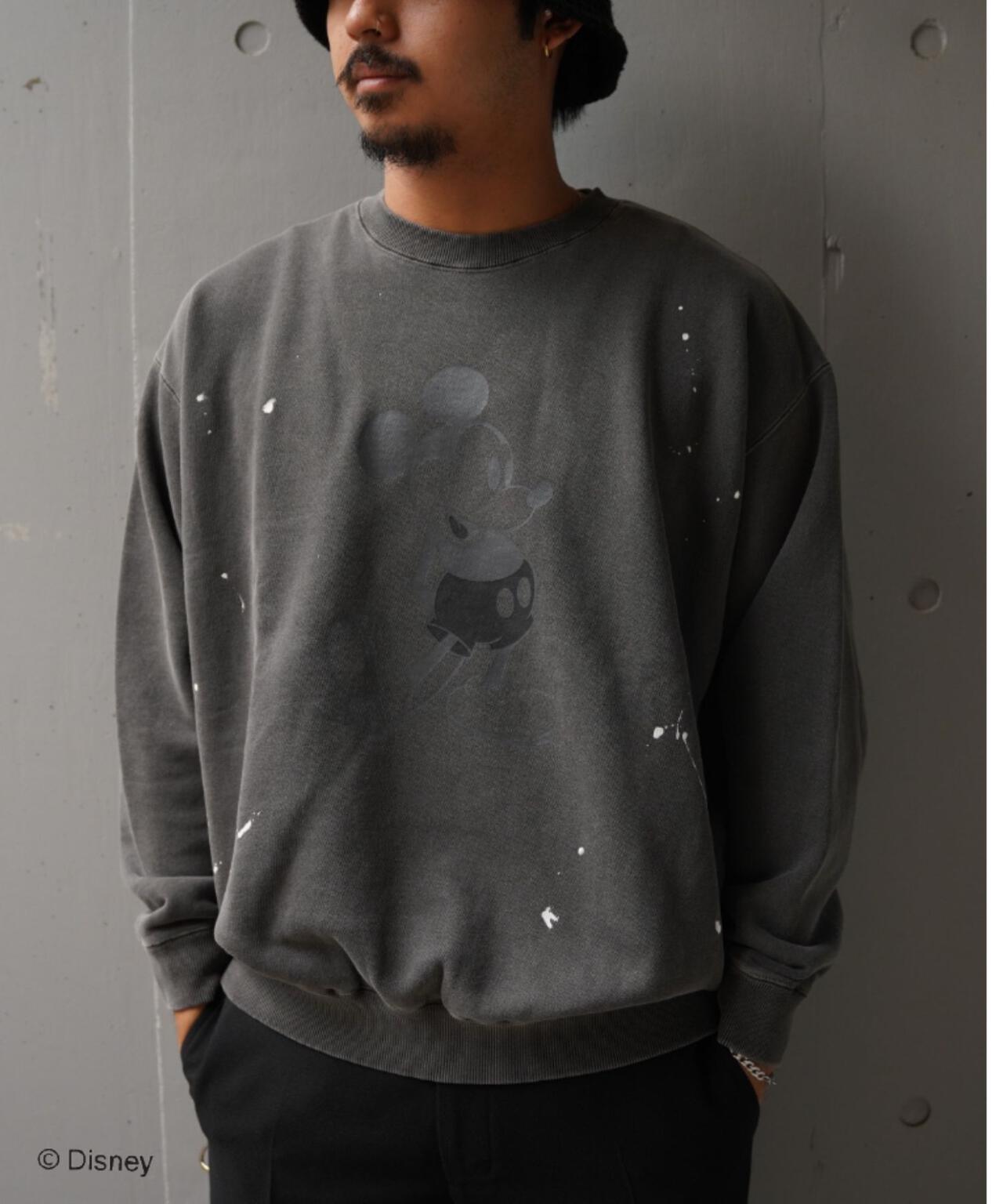 GOOD ROCK SPEED (グッドロックスピード) 《追加2》別注ピグメントミッキースウェット/UNISEX