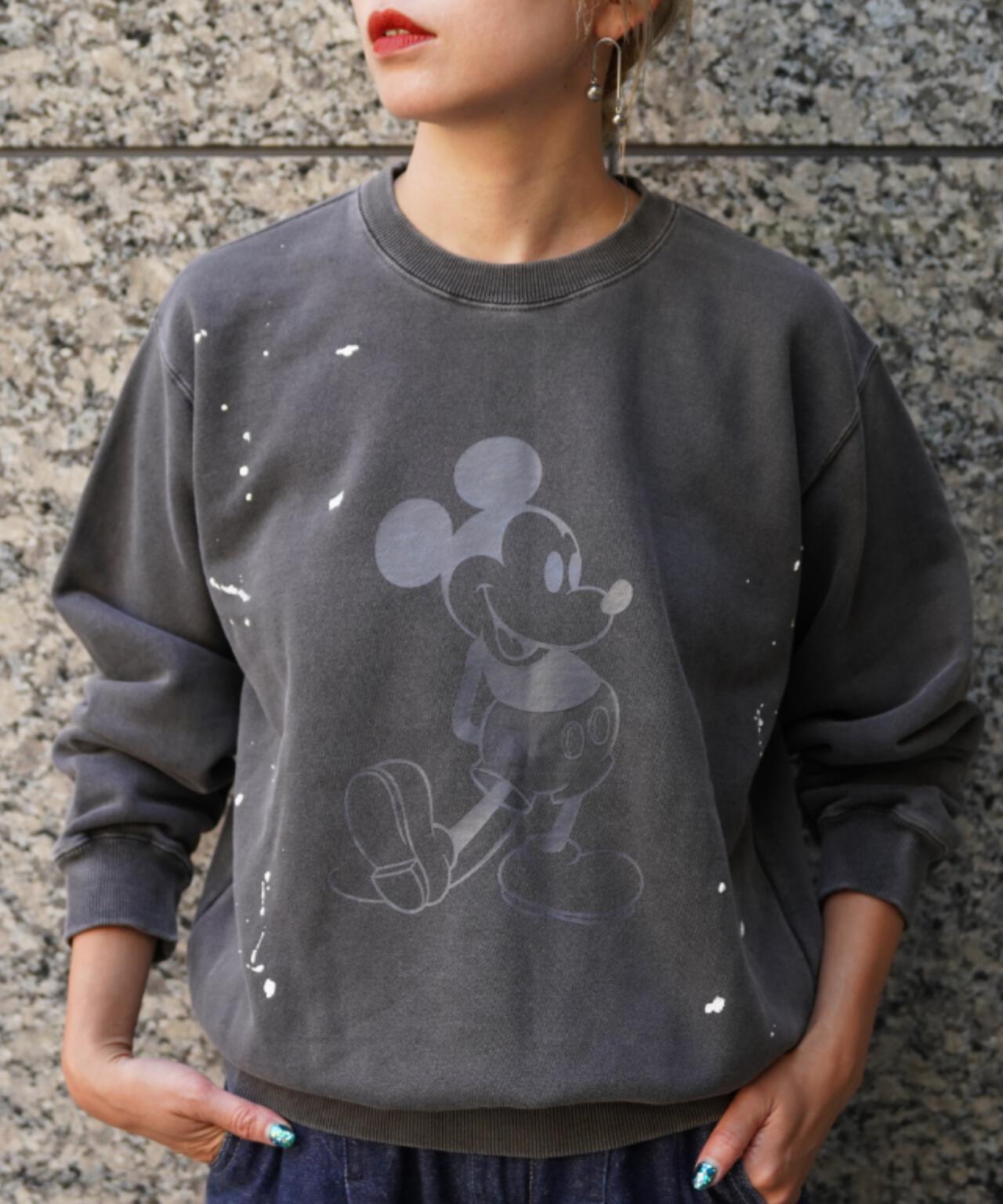 good rock speed ミッキー スウェット Sサイズ B'2nd 別注 GOOD ROCK SPEED (グッドロックスピード) 《追加2》別注ピグメント