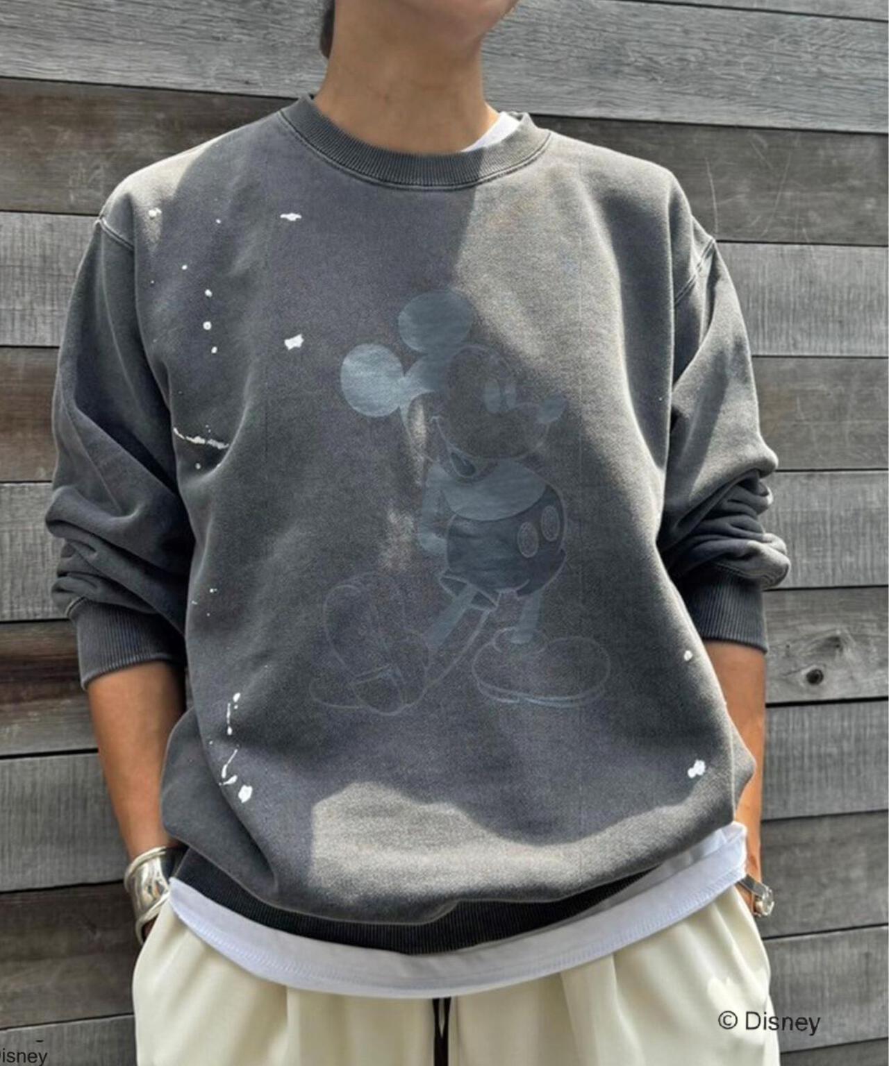 GOOD ROCK SPEED (グッドロックスピード) 《追加2》別注ピグメントミッキースウェット/UNISEX