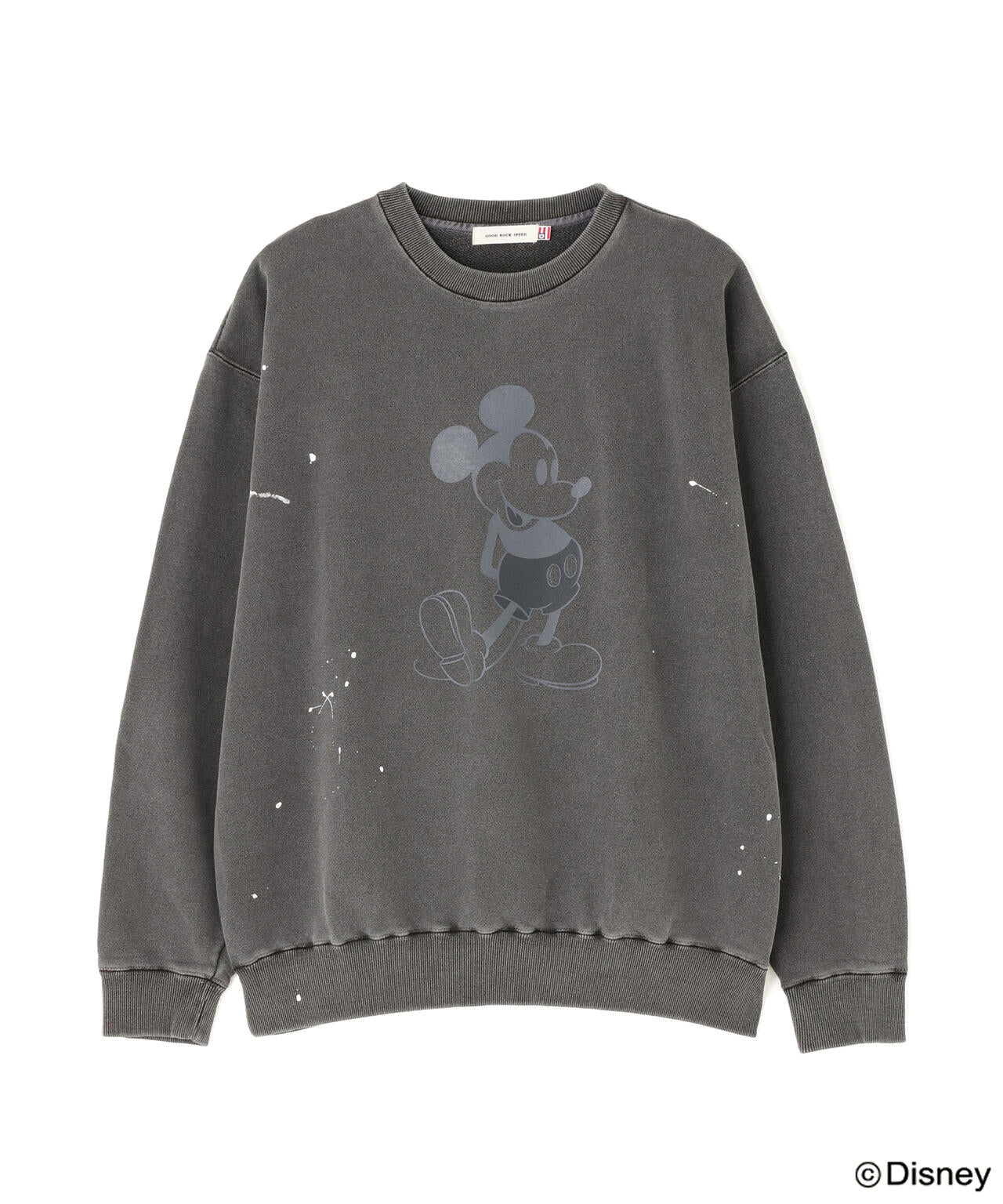 GOOD ROCK SPEED (グッドロックスピード) 《追加2》別注ピグメントミッキースウェット/UNISEX