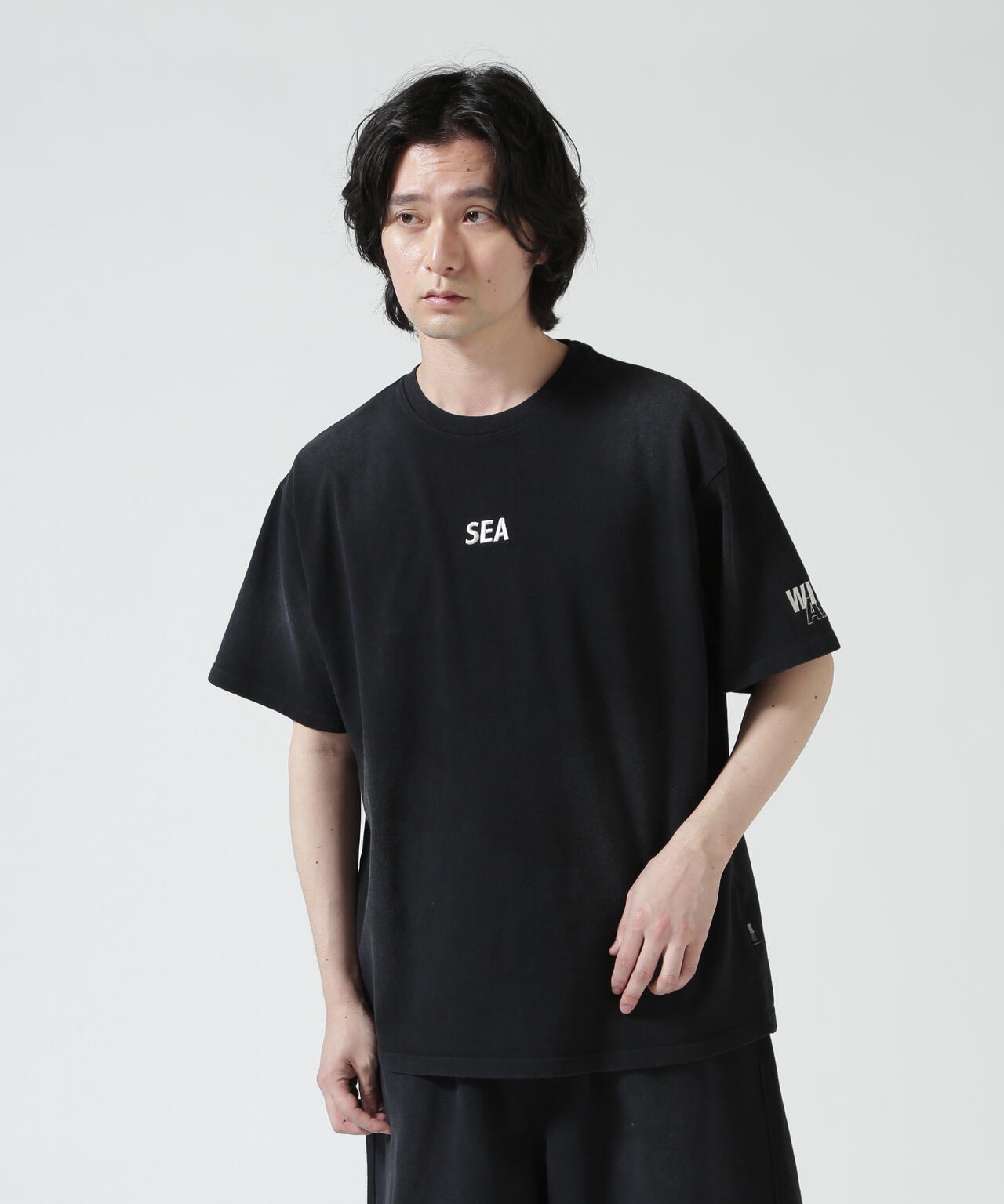 WIND AND SEA（ウィンダンシー）SULFUR DYEING LOGO S/S TEE | B'2nd