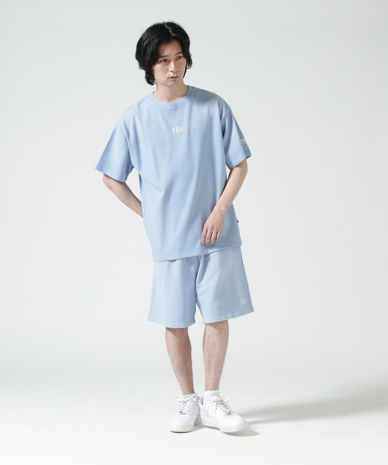 WIND AND SEA（ウィンダンシー）SULFUR DYEING LOGO S/S TEE | B'2nd