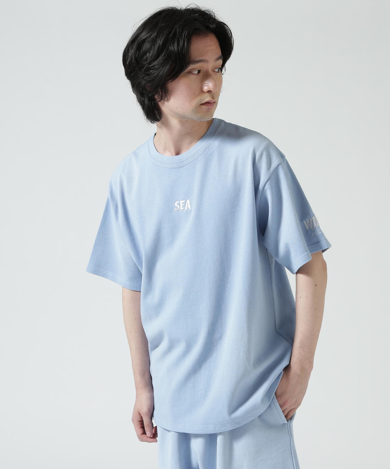 WIND AND SEA（ウィンダンシー）SULFUR DYEING LOGO S/S TEE | B'2nd