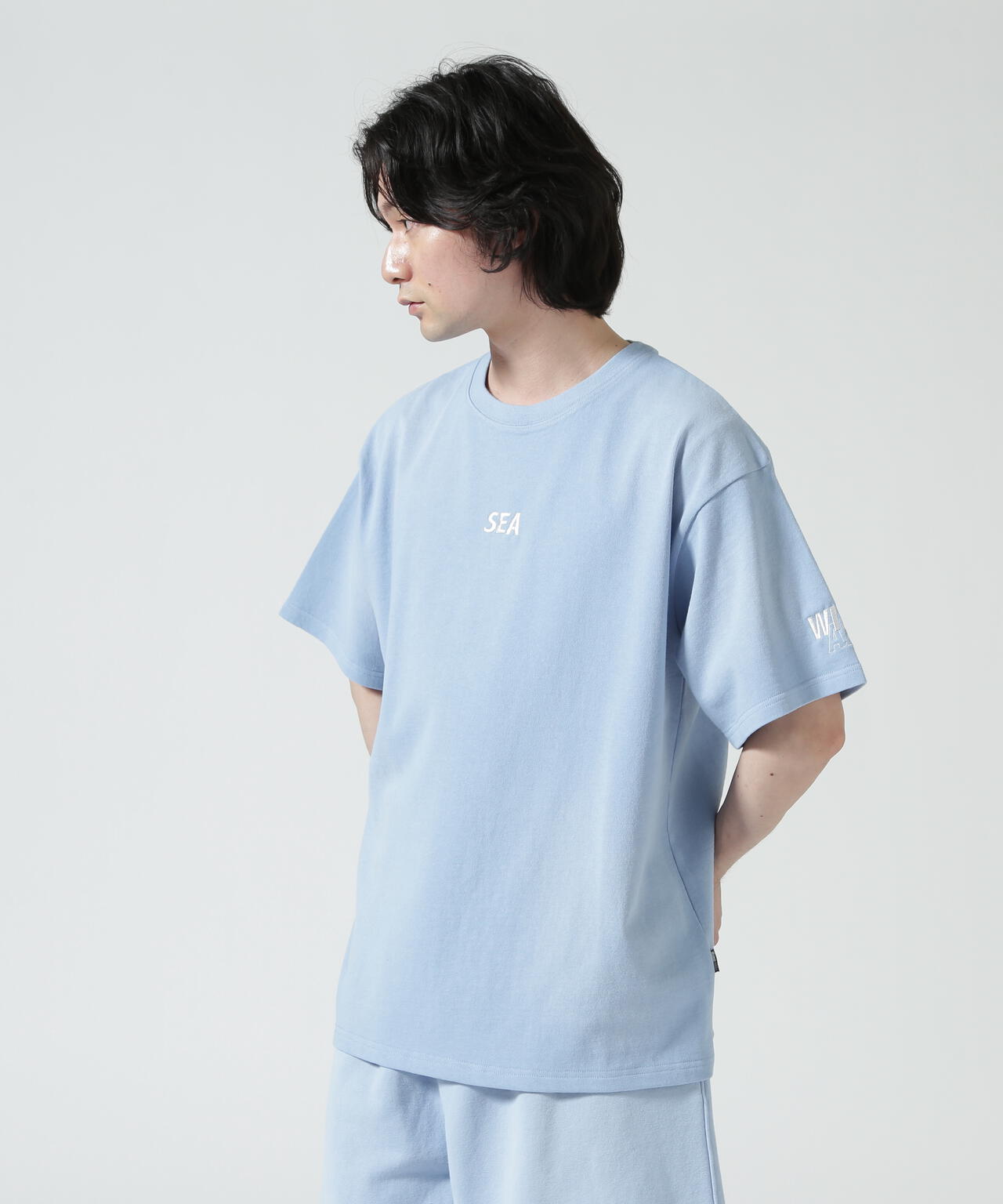 WIND AND SEA（ウィンダンシー）SULFUR DYEING LOGO S/S TEE | B'2nd