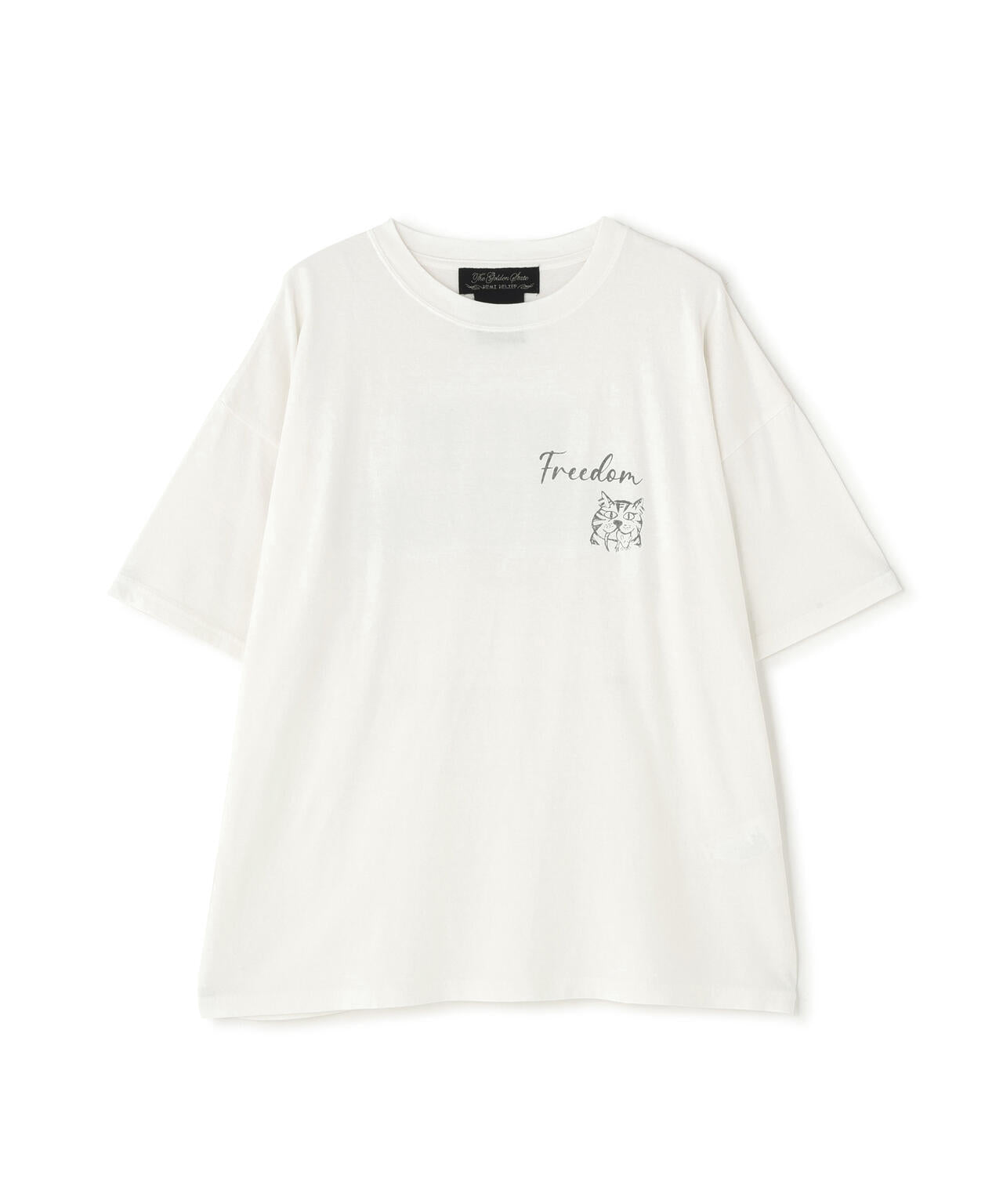 REMI RELIEF（レミレリーフ） 別注20/-天竺BIGサイズTシャツ（FREEDOM