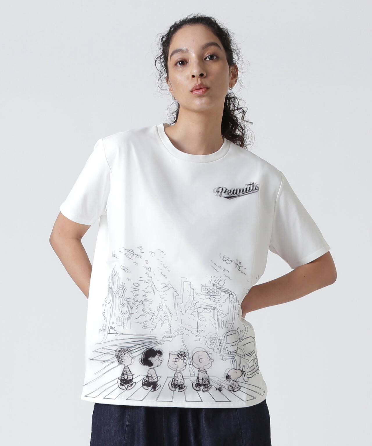 TRIPPY ART(トリッピーアート）SNOOPY ABBEY ROAD 3D TEE | B'2nd