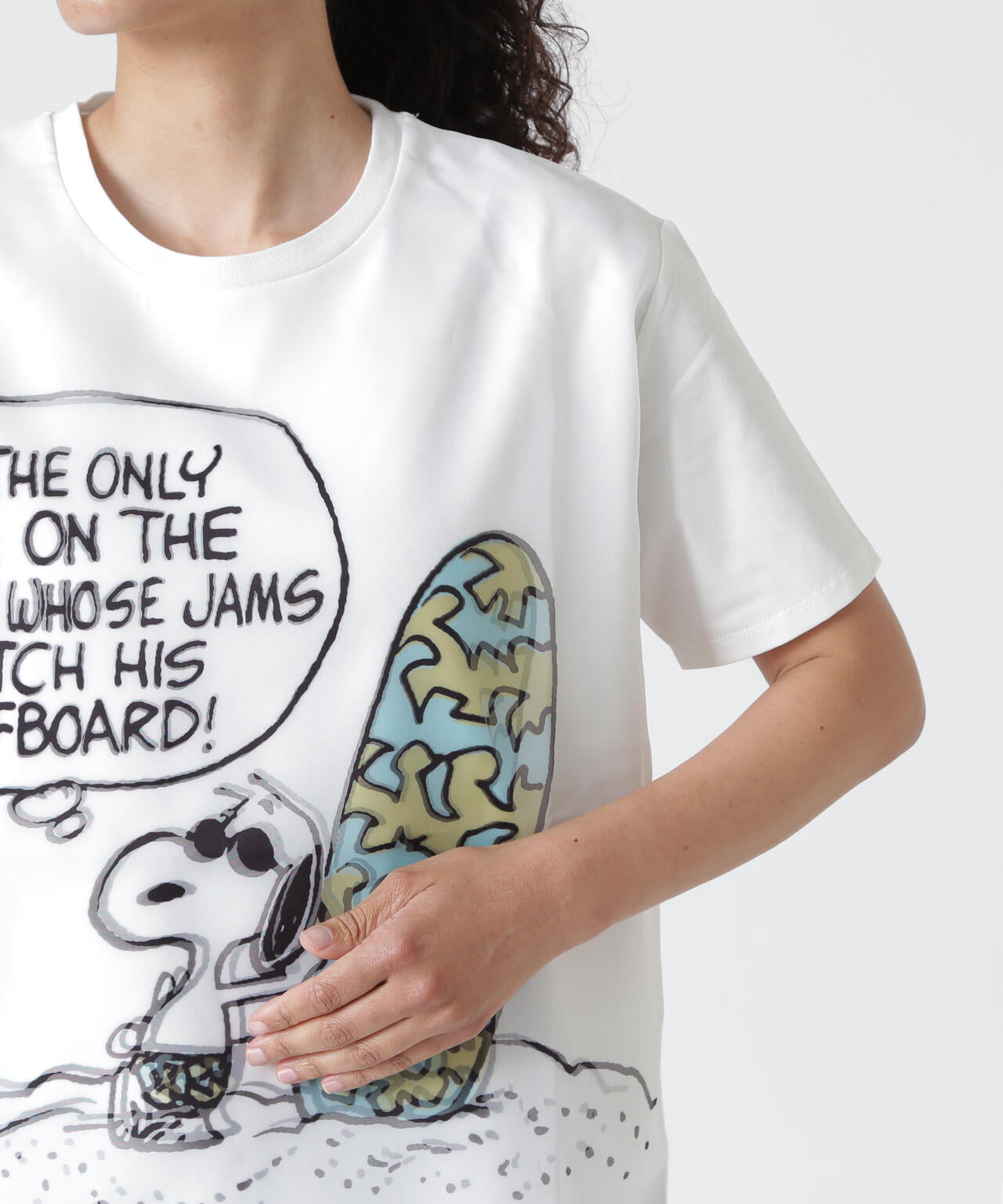 TRIPPY ART(トリッピーアート）SNOOPY ON THE BEACH 3D TEE | B'2nd