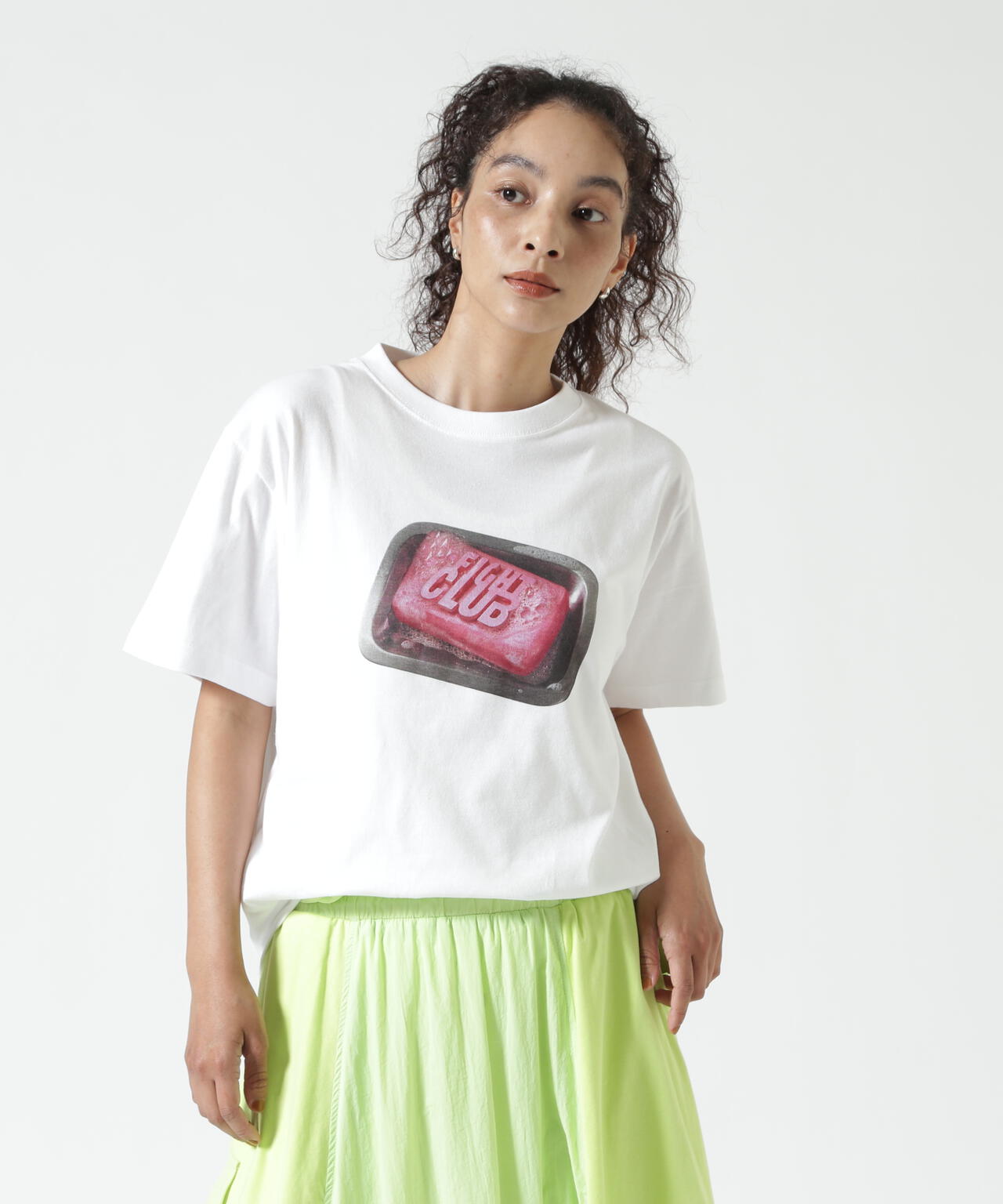 GOOD ROCK SPEED (グッドロックスピード) FIGHT CLUB WHITE Tshirt | B