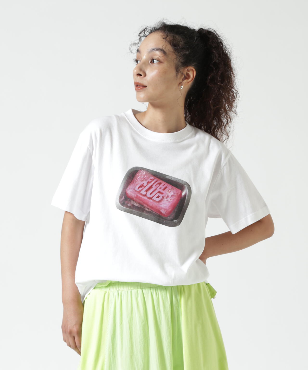 GOOD ROCK SPEED (グッドロックスピード) FIGHT CLUB WHITE Tshirt | B