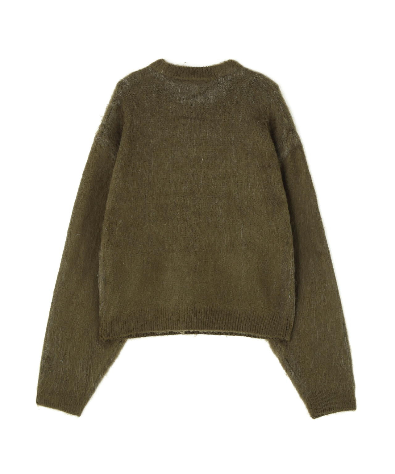 【Knuth Marf】dalmatian shaggy knit／green dalmatian shaggy knit(unisex)/green | KNUTH MARF