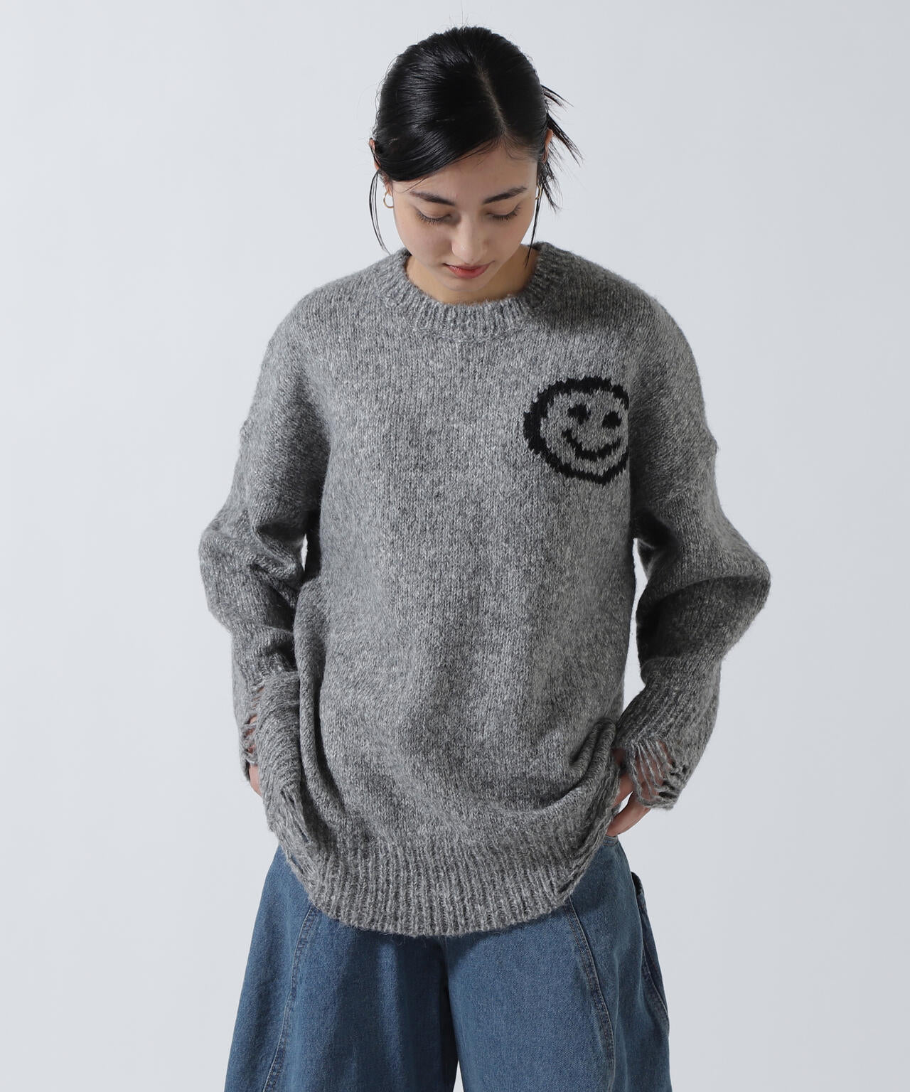 MICALLE MICALLE（ミカーレミカーレ）マイルダメージニット | B'2nd