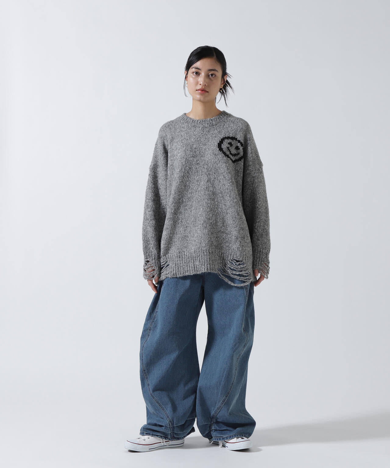 MICALLE MICALLE（ミカーレミカーレ）マイルダメージニット | B'2nd