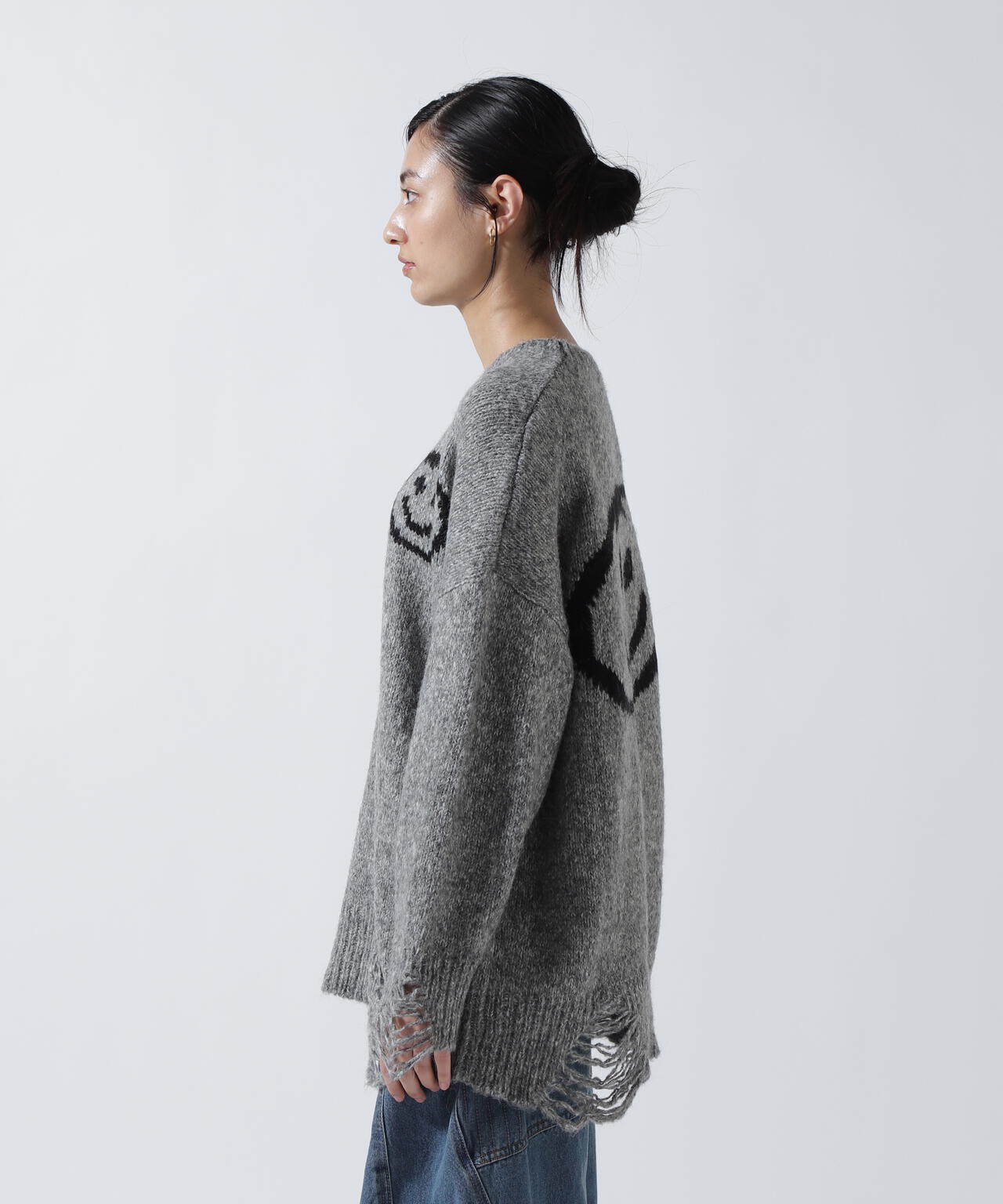 MICALLE MICALLE（ミカーレミカーレ）マイルダメージニット | B'2nd