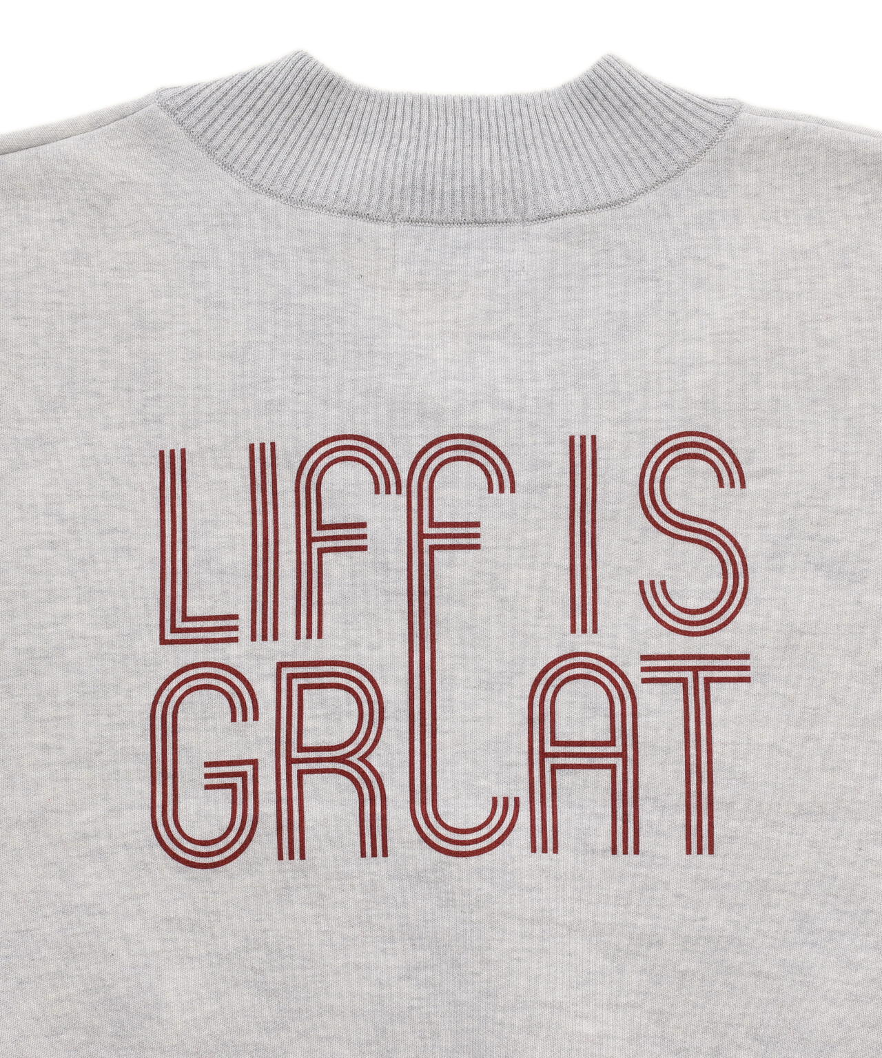 JJMERCER (ジェイジェイマーサー) 別注Vネックバックロゴニット | B