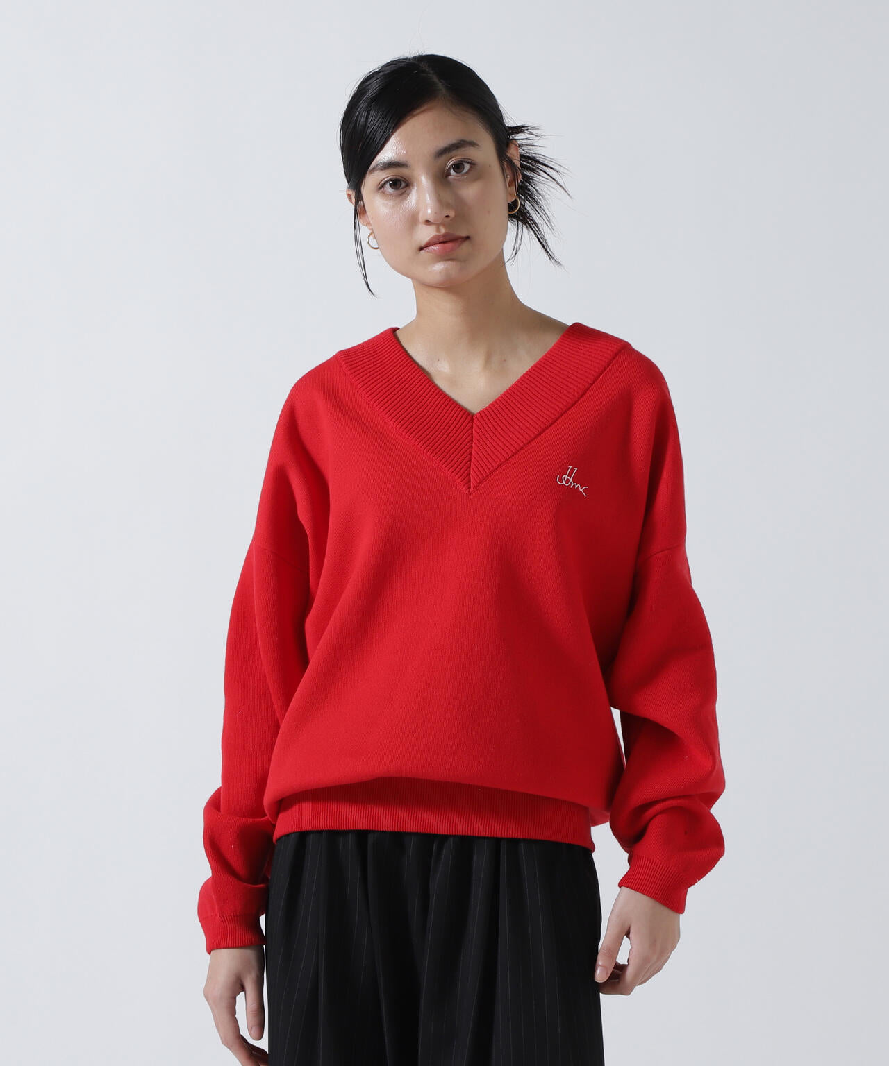 j*o様 【希少品】【新品に近し】45R　ニットソー　サイズM(星2つ） 幾何学総柄ビッグニット｜MEN｜251HAC70-222I｜AZUL BY MOUSSY