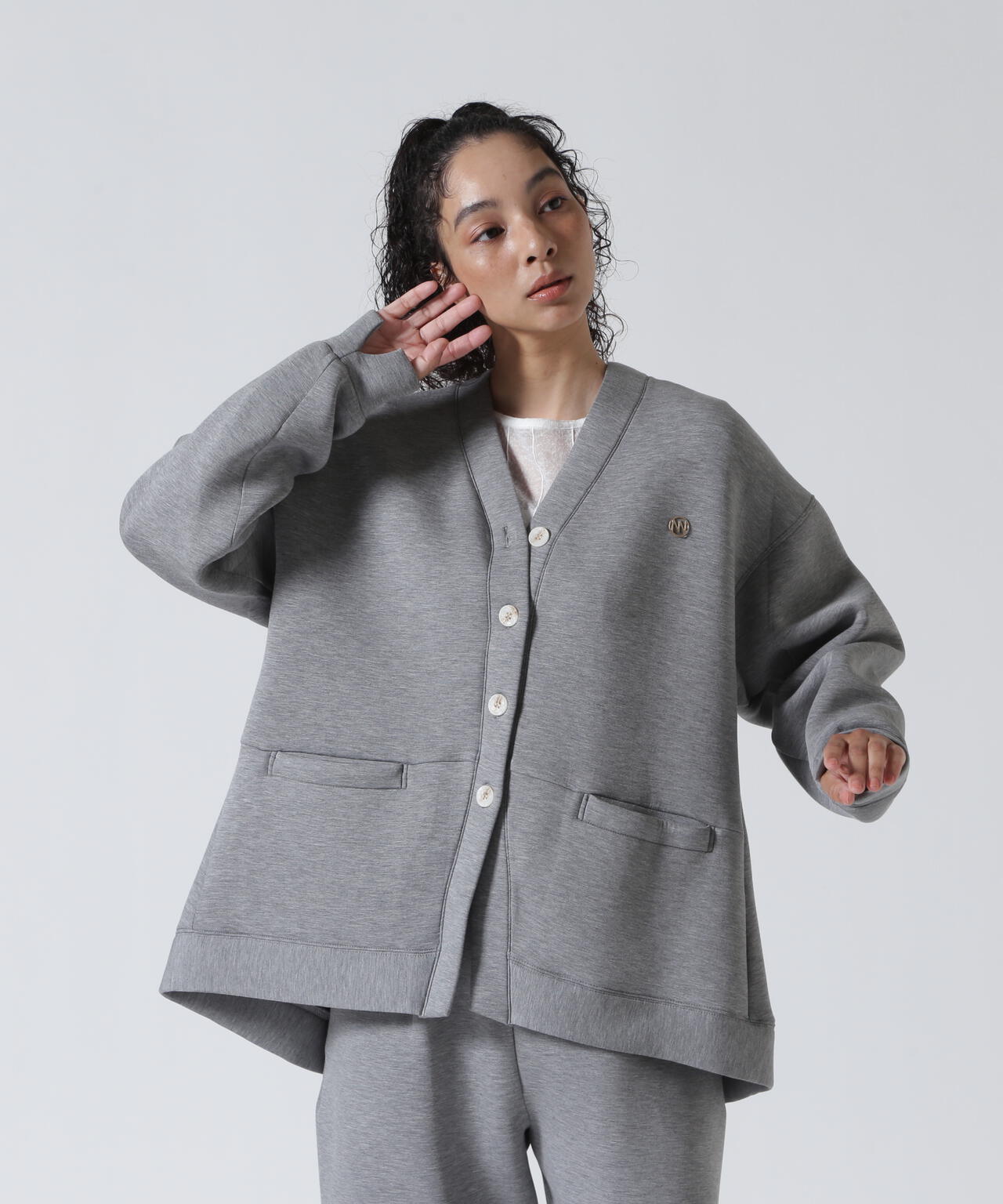 ヴェニット SPONDISH KNIT CARDIGAN カーディガン 38 Vネックスポンディッシュニットカーディガン｜INGNI(イング) 公式通販